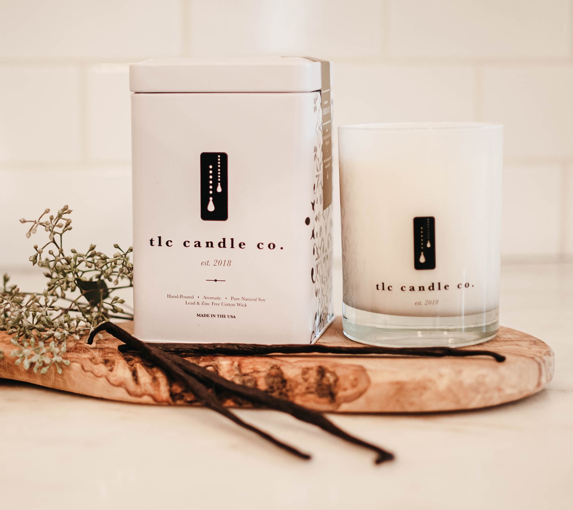 TLC Candle Co. Hibernate Luxury 2Wick Candle