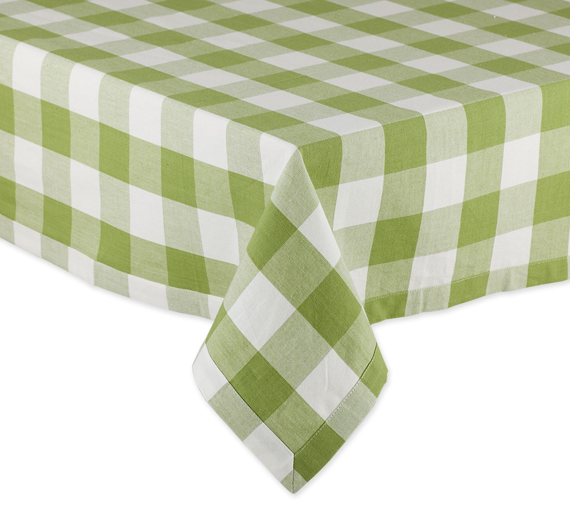 Design Imports Buffalo Check Tablecloth 52x52