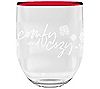 TarHong Acrylic Holiday Cozy Set of 6 StemlessGlass