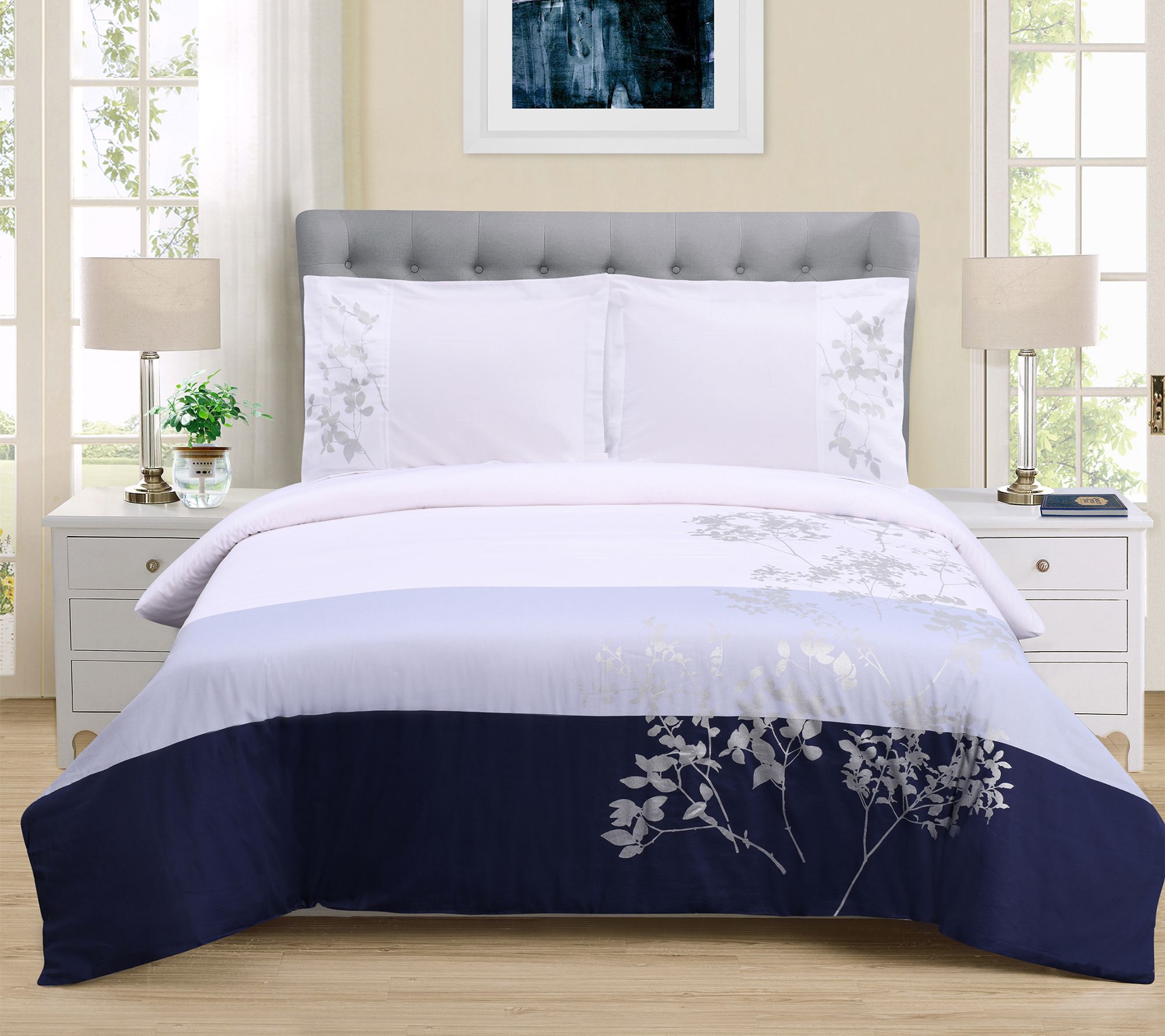 Superior Cotton 3-Piece King Duvet Cover Set