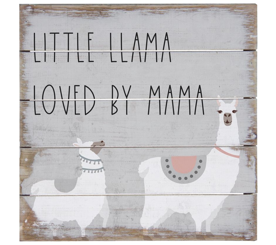 Little Llama Pallet Petite By Sincere Surroundings