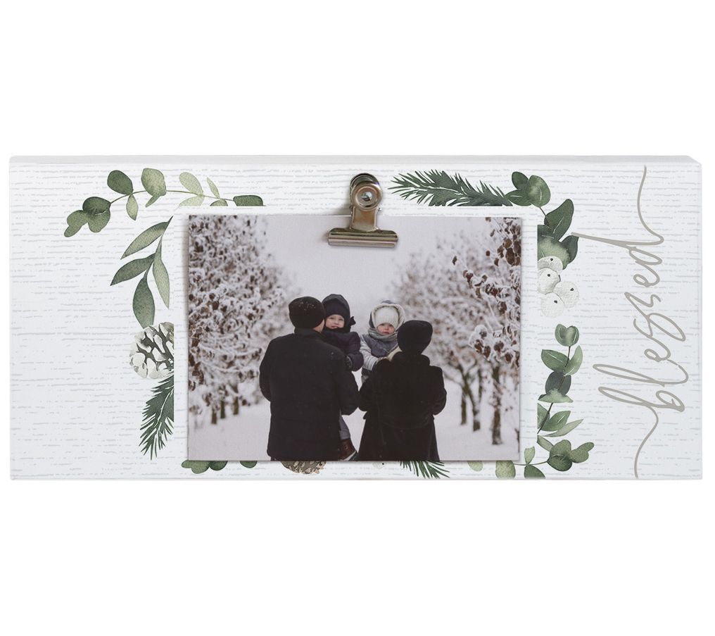 Sincere Surroundings 12" Blessed Greenery Pictu re Clip