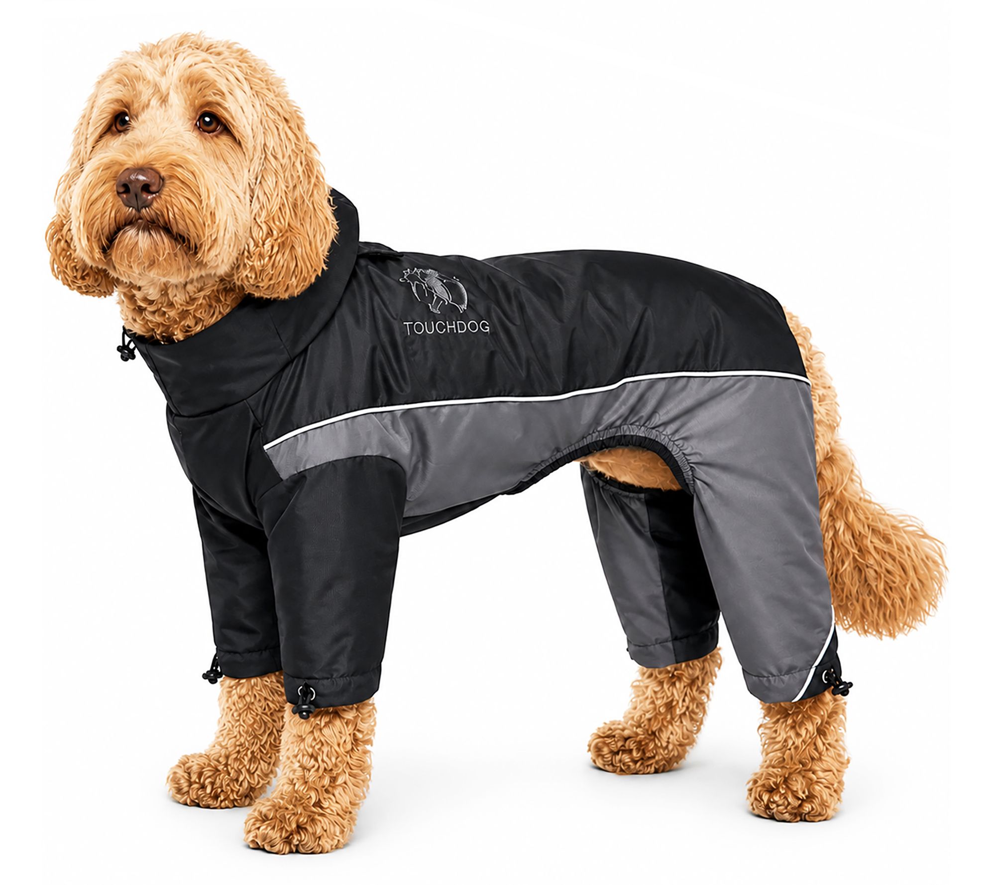 Touchdog Quantum-Ice Full-Body Reflective Dog Jacket
