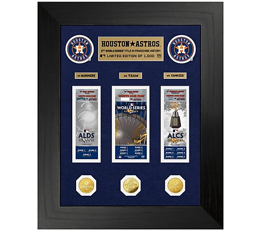Highland Mint Astros World Series Deluxe Road to Championship