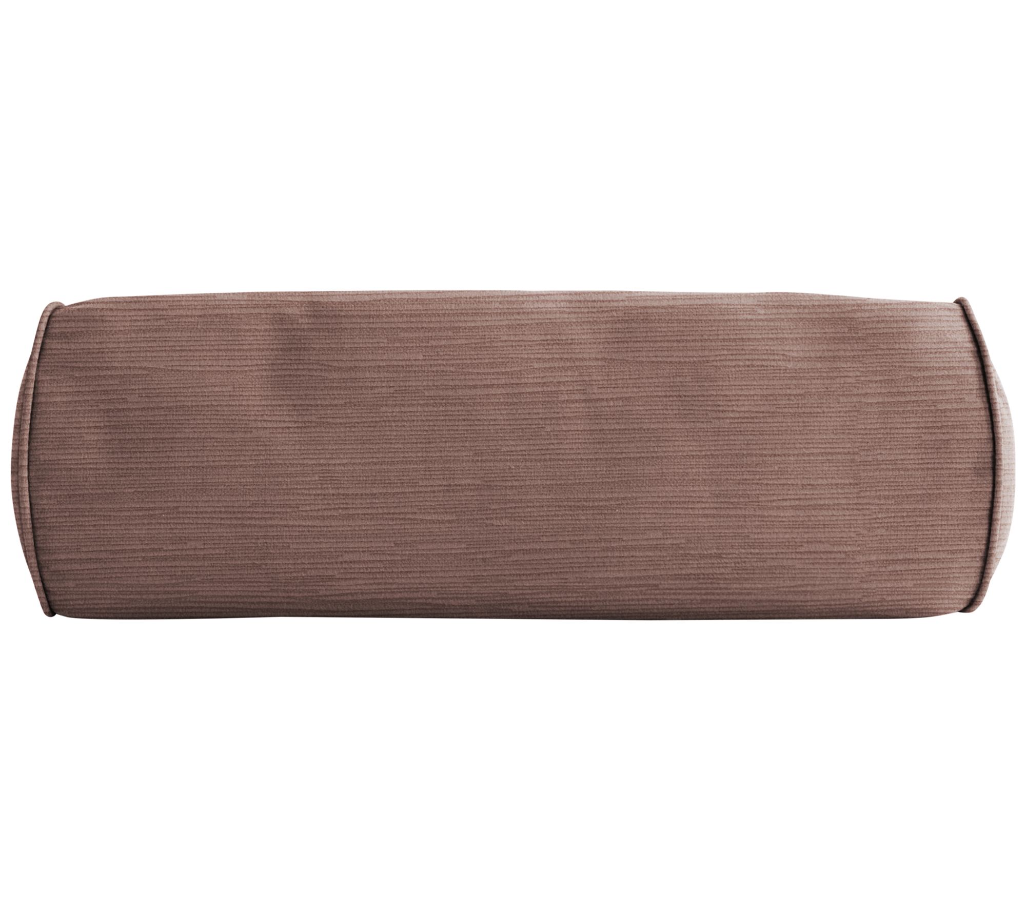 Sorra Home Velvet Bolster Pillow 20 in x 8 in x8 in