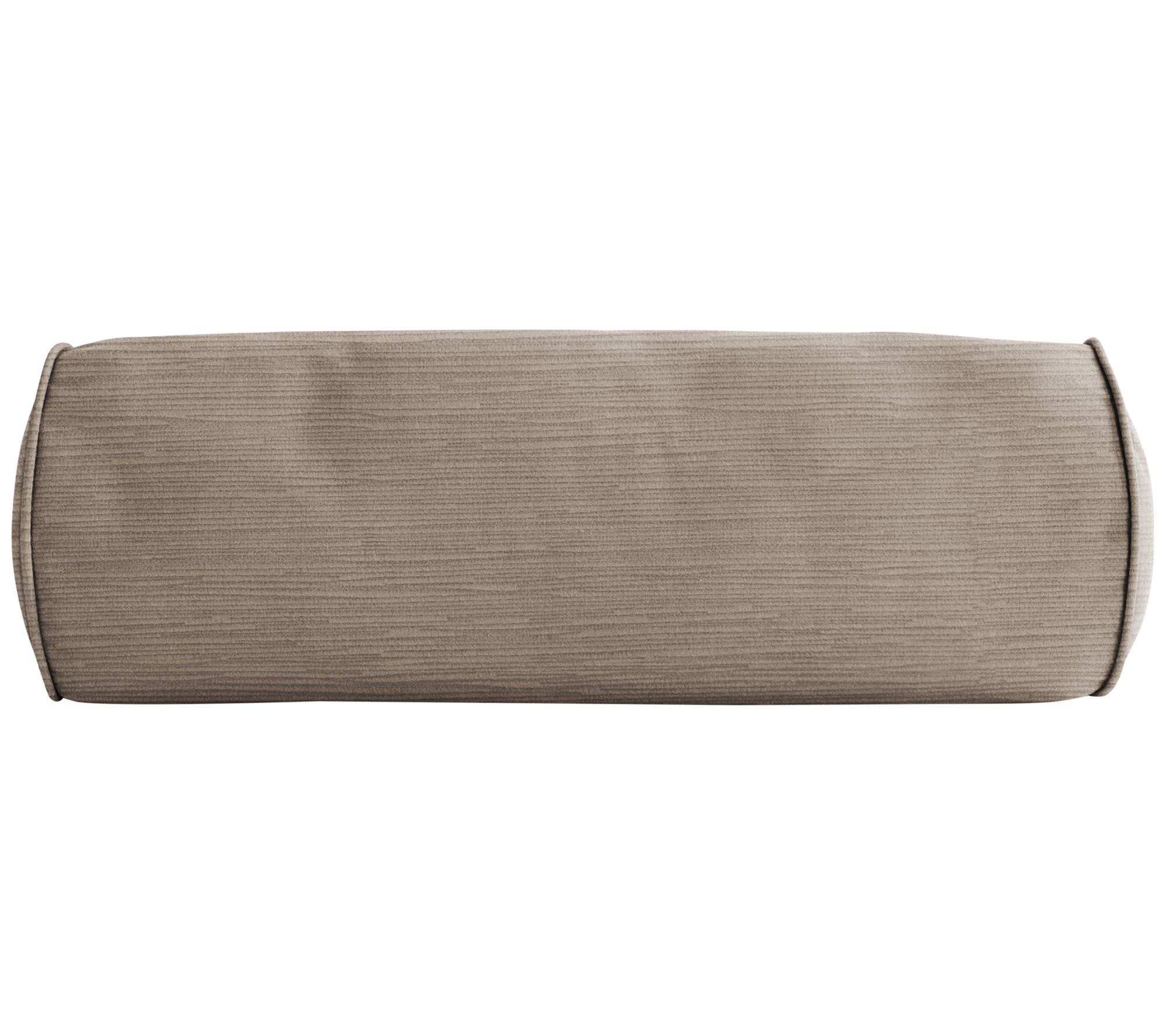 Sorra Home Velvet Bolster Pillow 20 in x 8 in x8 in