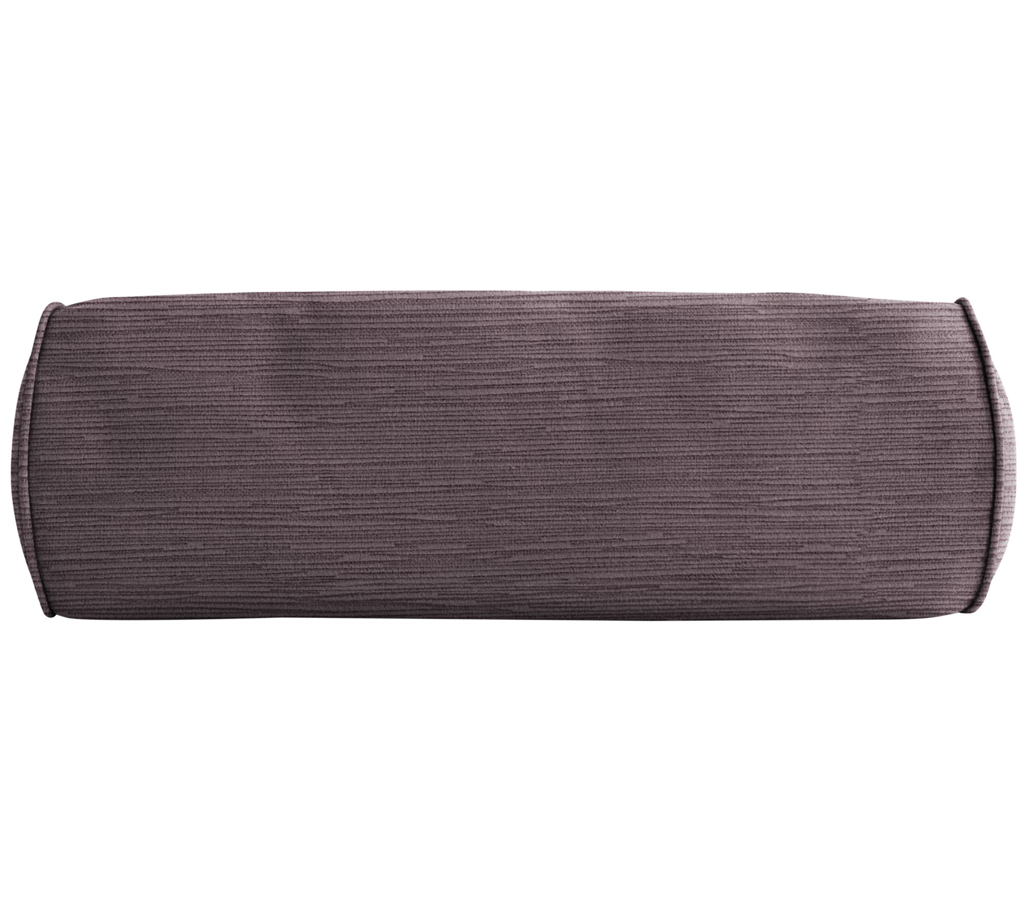 Sorra Home Velvet Bolster Pillow 20 in x 8 in x8 in