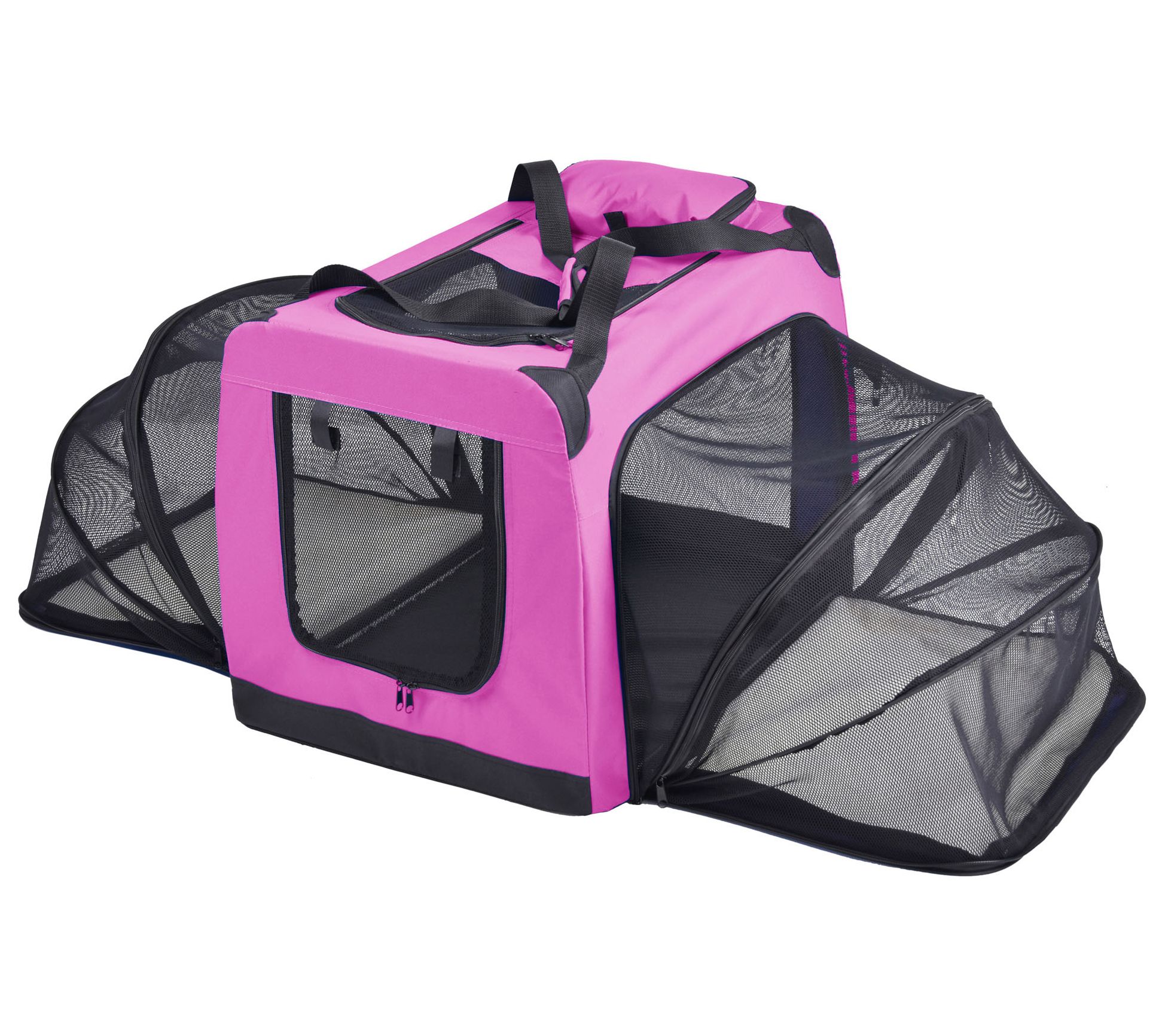 Pet Life Hounda Accordion Metal Frame Expandable Pet Dog Crate