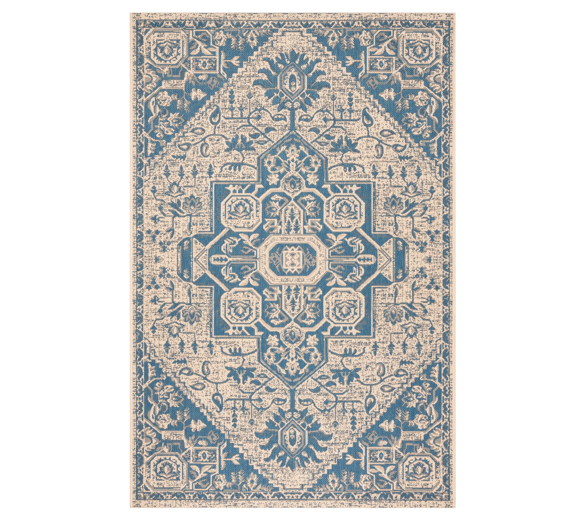 Safavieh Beach House 138 Outdoor 5'-3" X 7'-6"ug