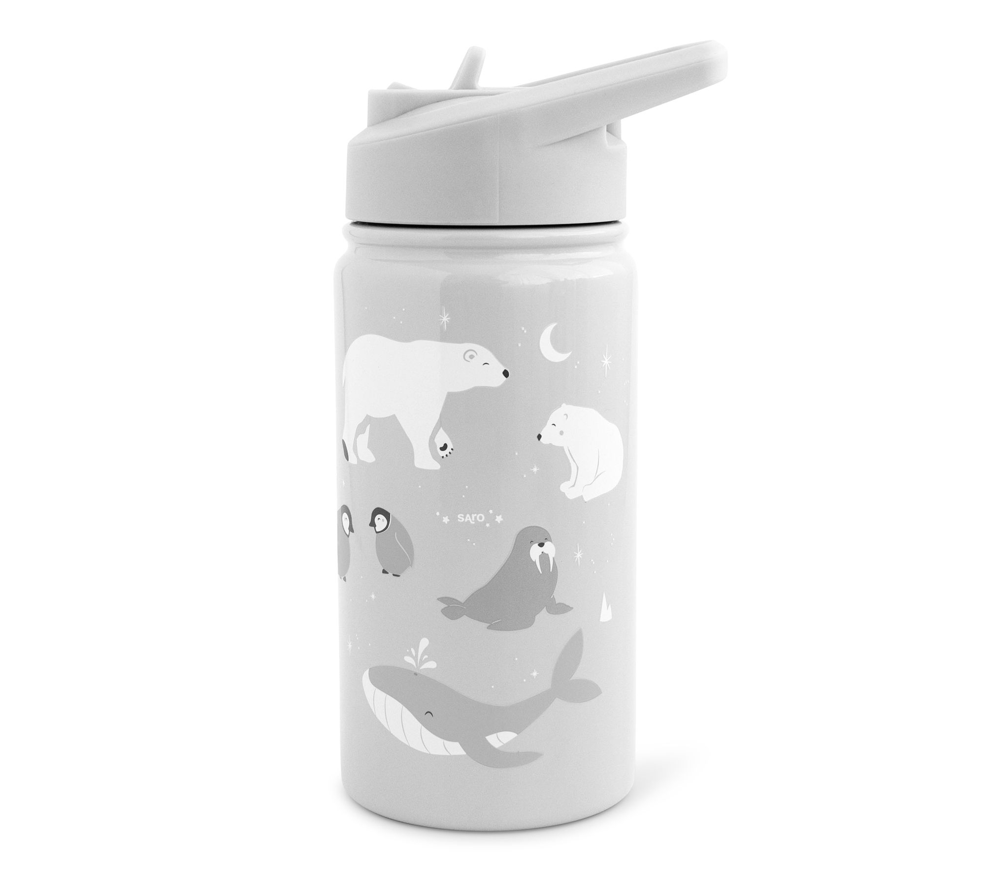 Saro Kids Insulated Stainless Steel Water Bottle - 11.8oz