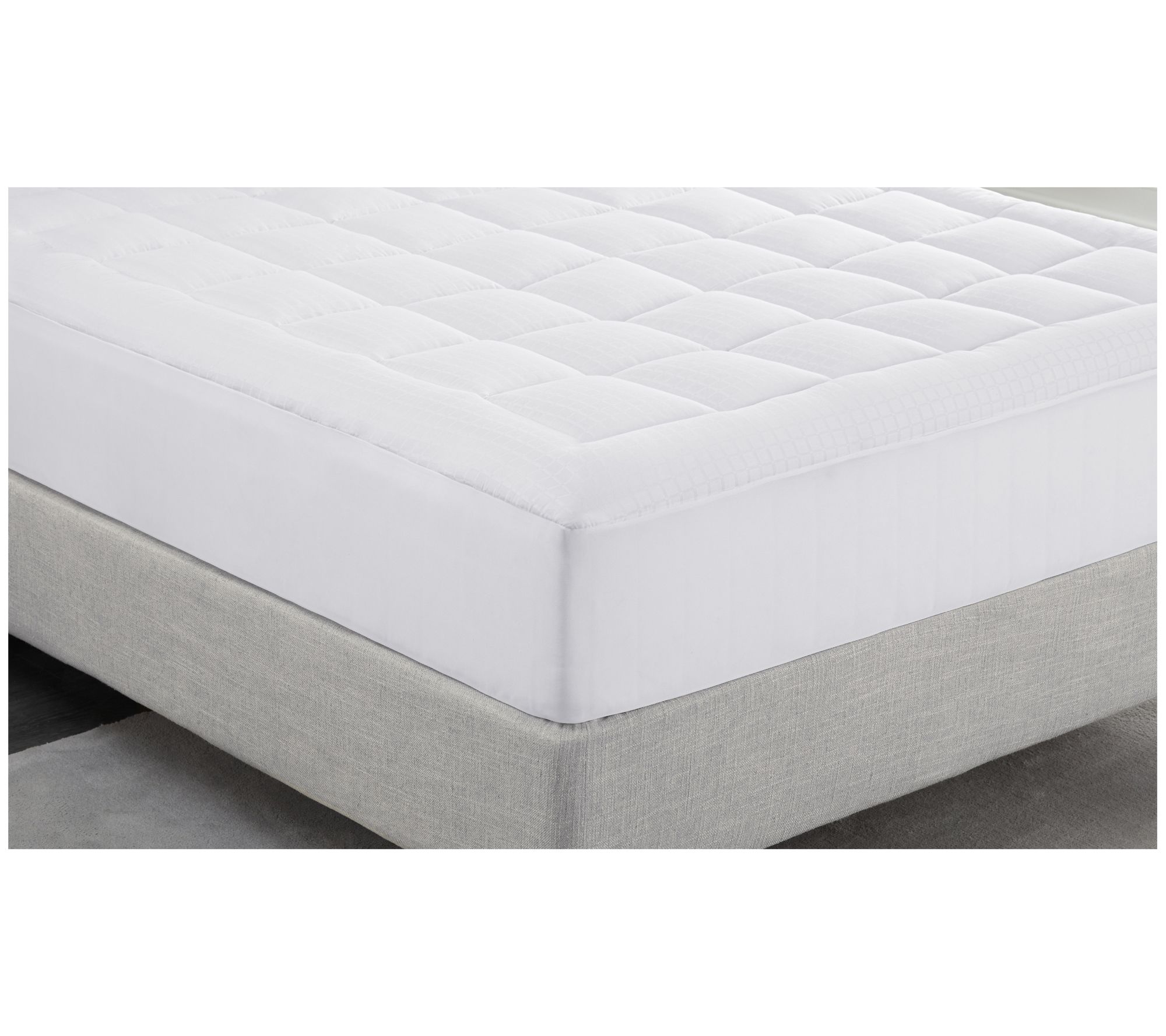 Serta Comfort Sure Deluxe Quilted Top Mattress Cover Twin XL - QVC.com