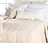"As Is"Northern Nights Dobby Stripe Cotton 650FP Down Blanket- Queen, 1 of 1