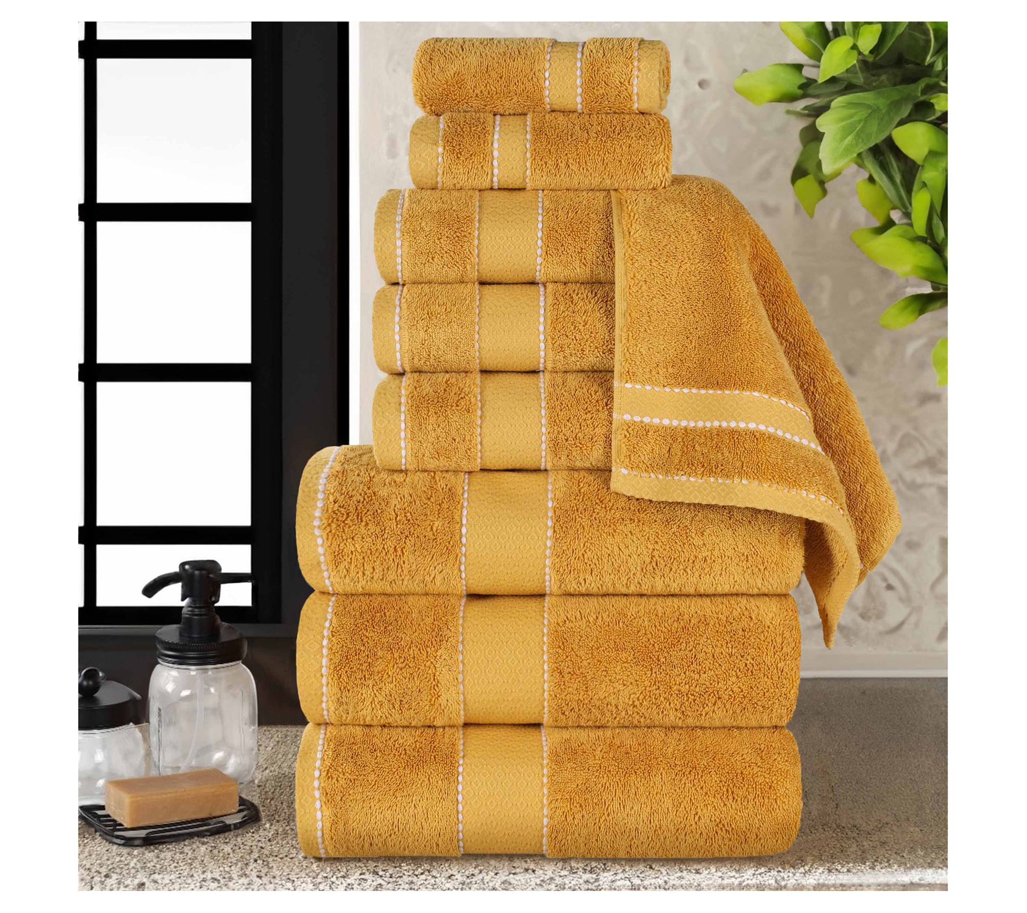 Superior Niles Egyptian Giza Cotton Ultra-Plush9-PC Towel Set