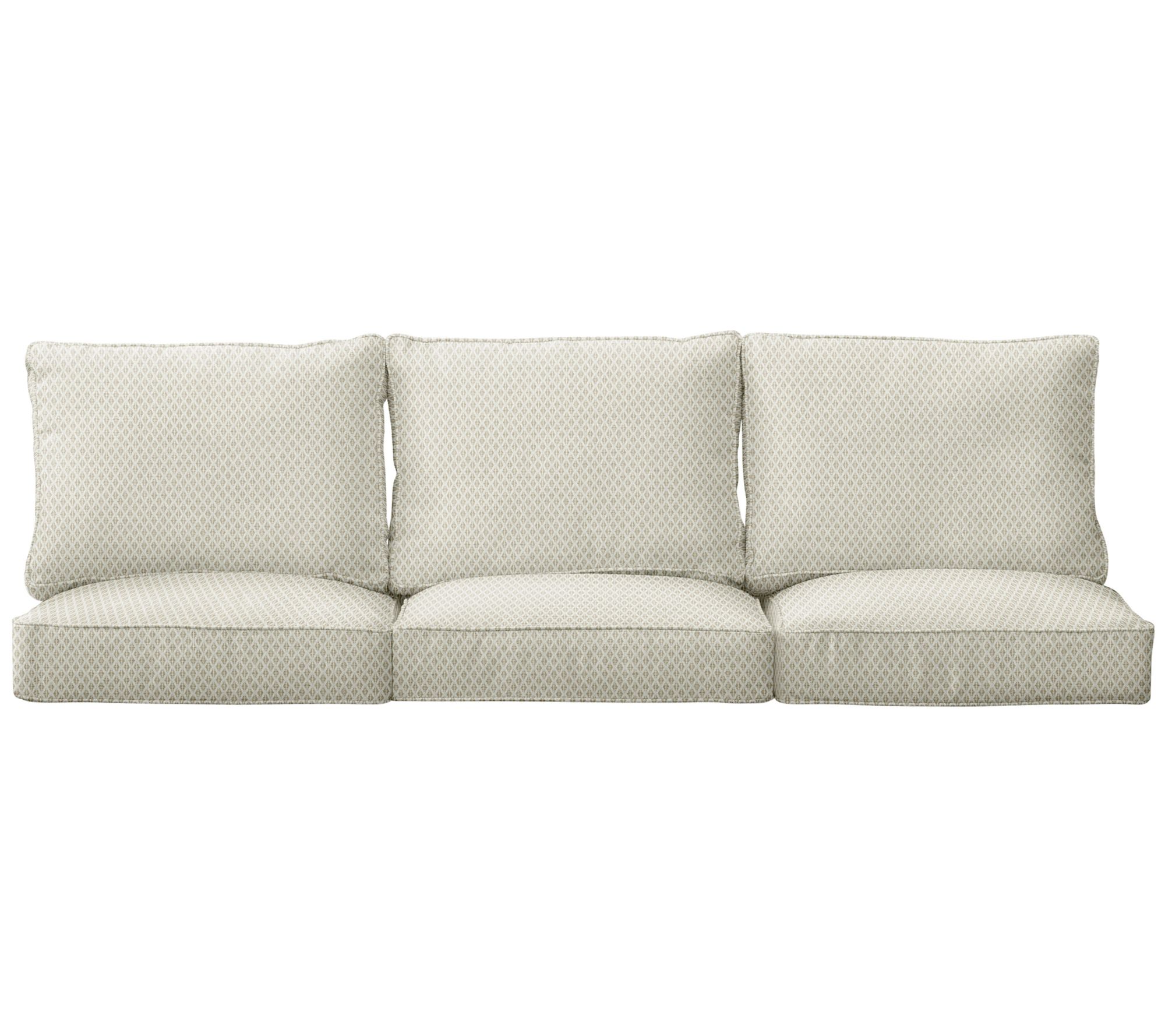 Sorra Home Outdoor Deep Seating Sofa Cushion Set