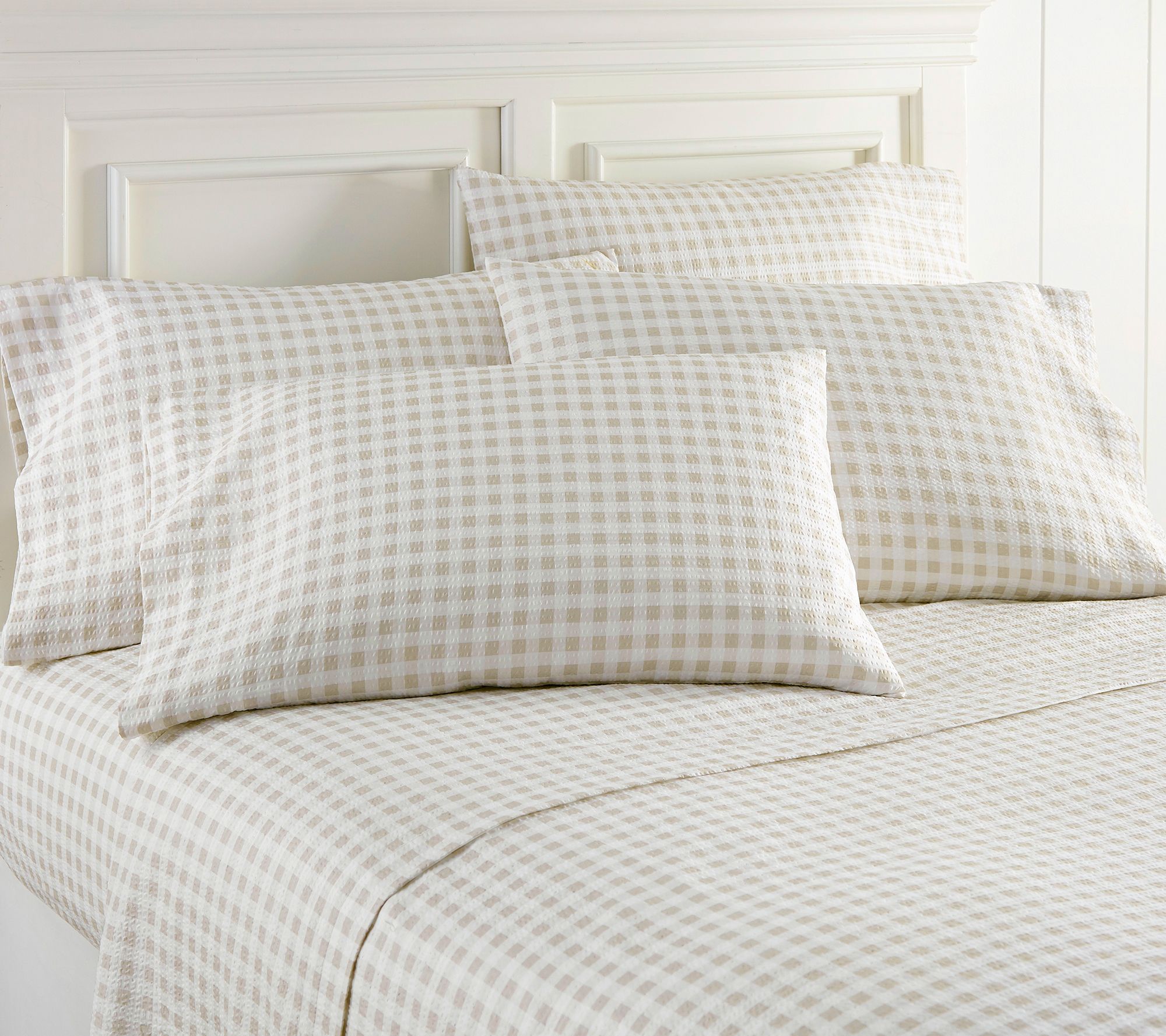 Shavel Home Full Seersucker Sheet Set