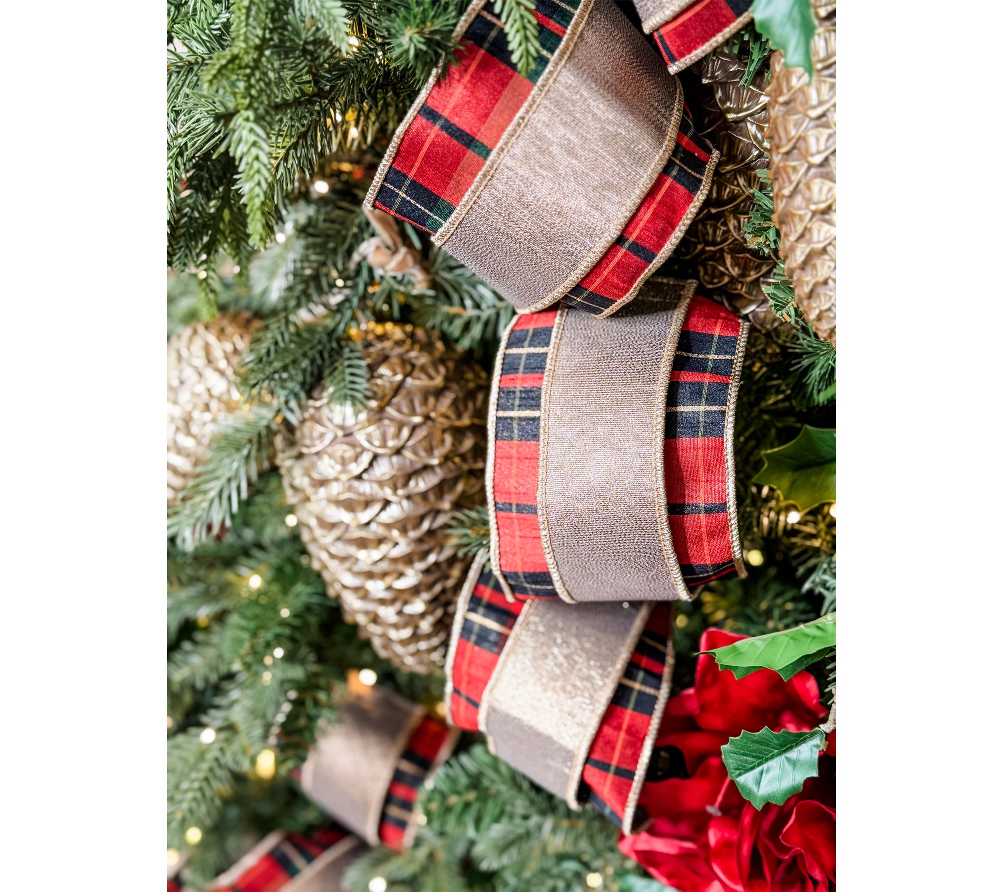 Simply Stunning Set of 10 Luxe Ribbon Wrap Set by Janine Graff