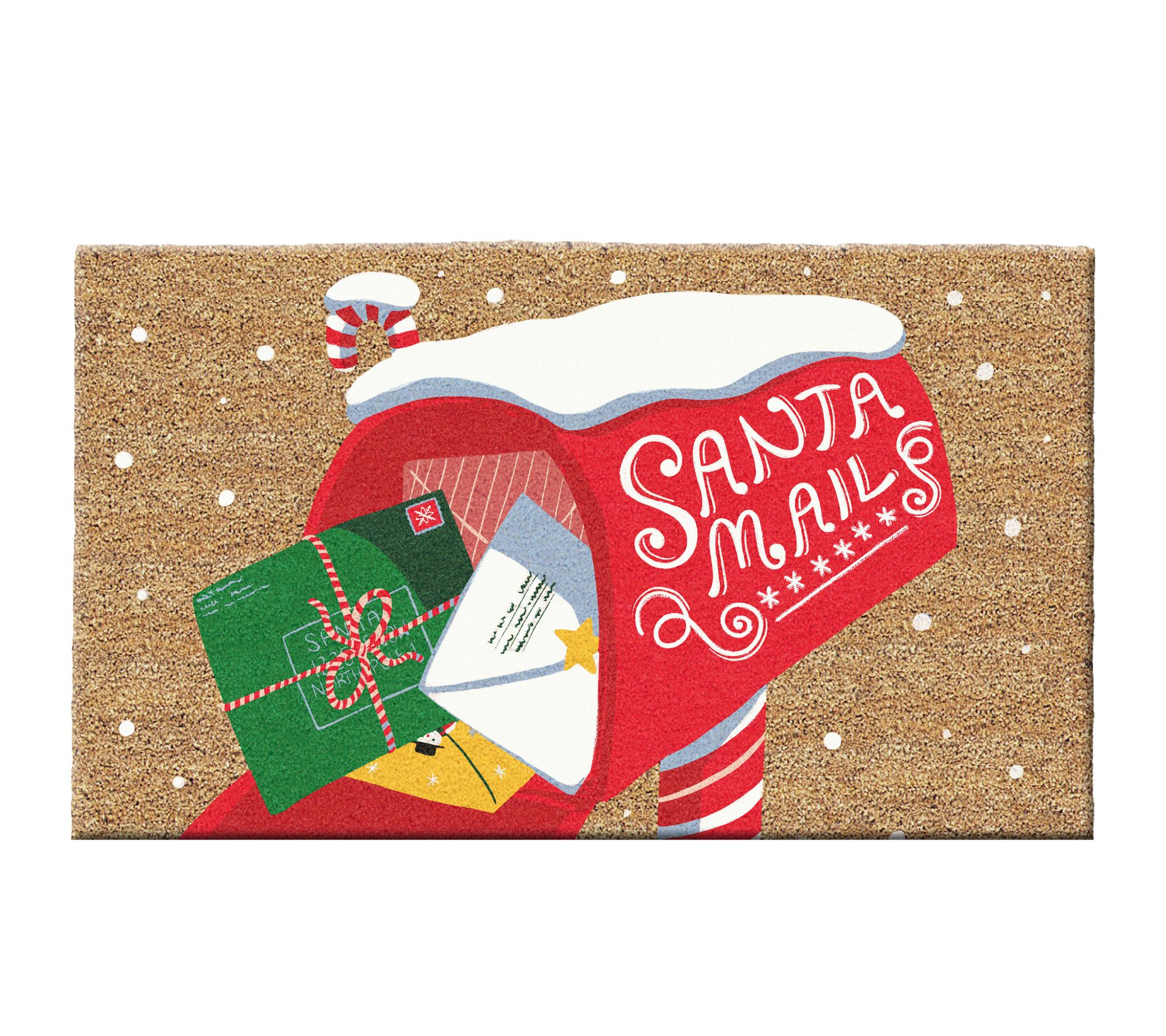 Design Imports Santa Mail Doormat
