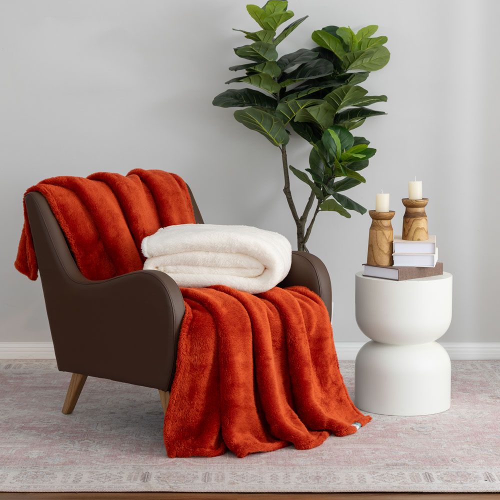 Berkshire Blanket Extra Fluffy Throw 2-Pack