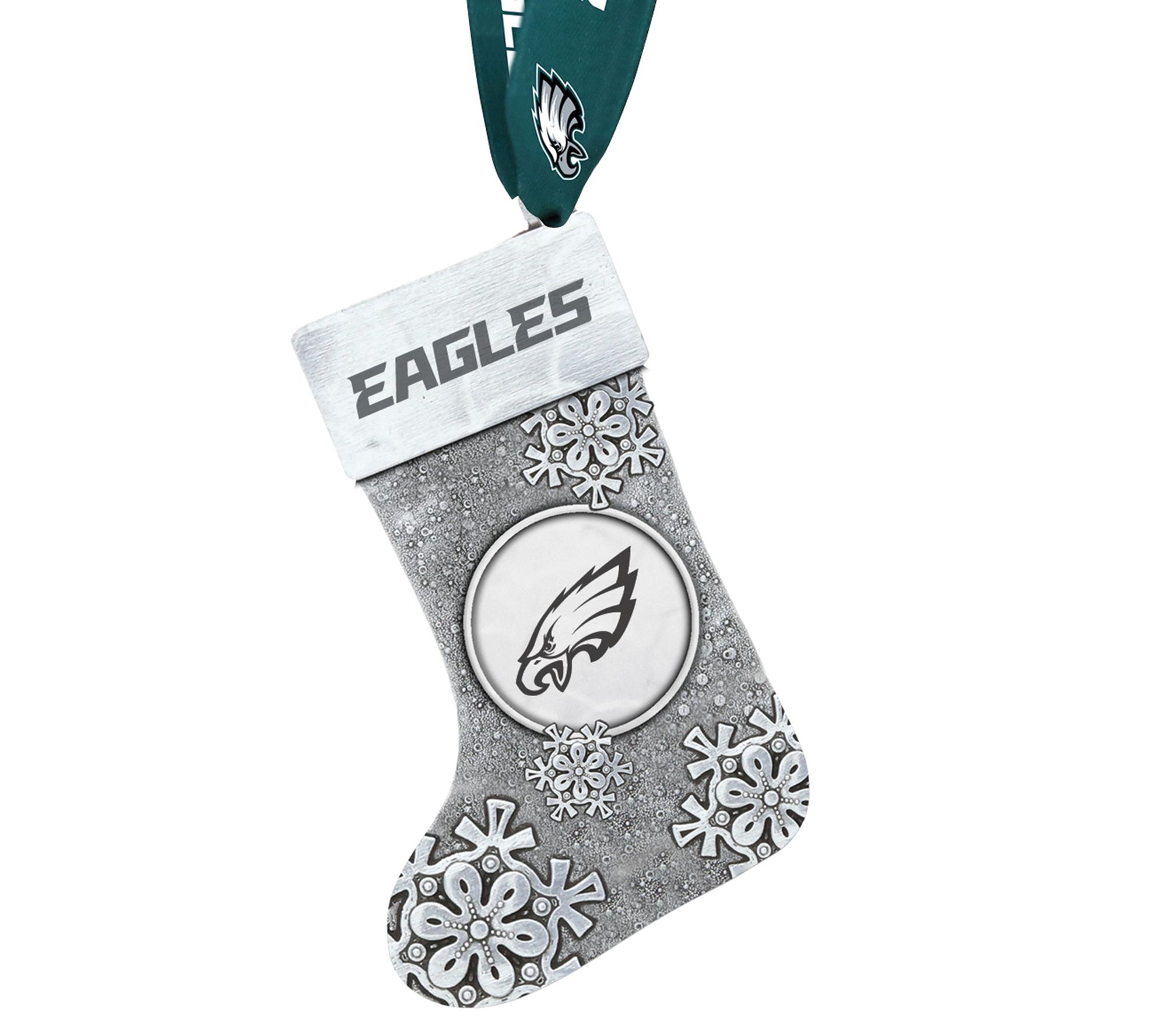 Wendell August NFL Snowflake Stocking Ornament