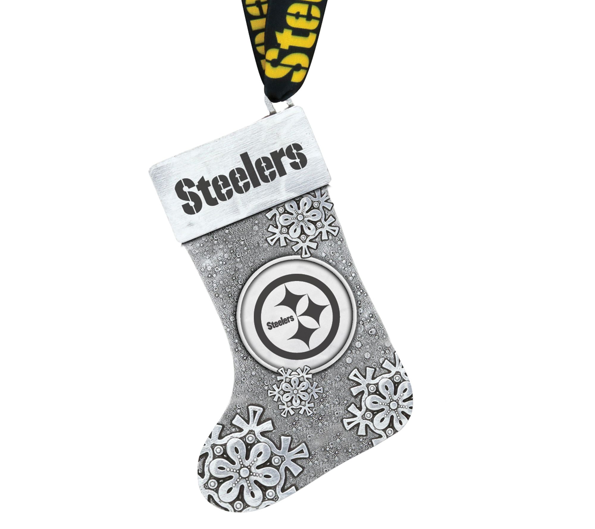 Wendell August NFL Snowflake Stocking Ornament