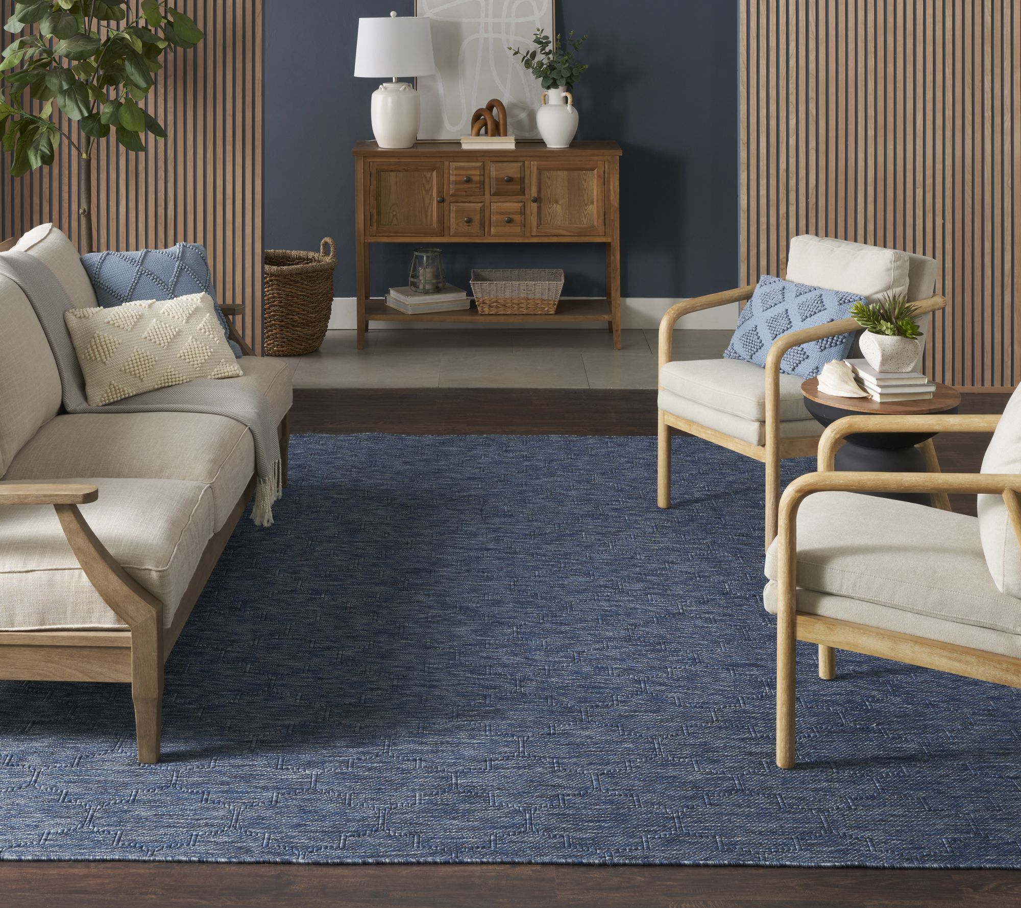Nourison Home Washable Textured Indoor/Outdoor 8' x 10' Rug