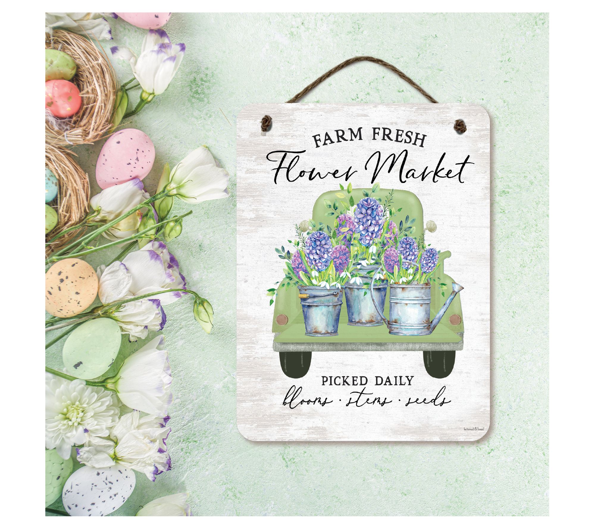 Courtside Market Spring Flower Market 12x16 Artboard with Twin