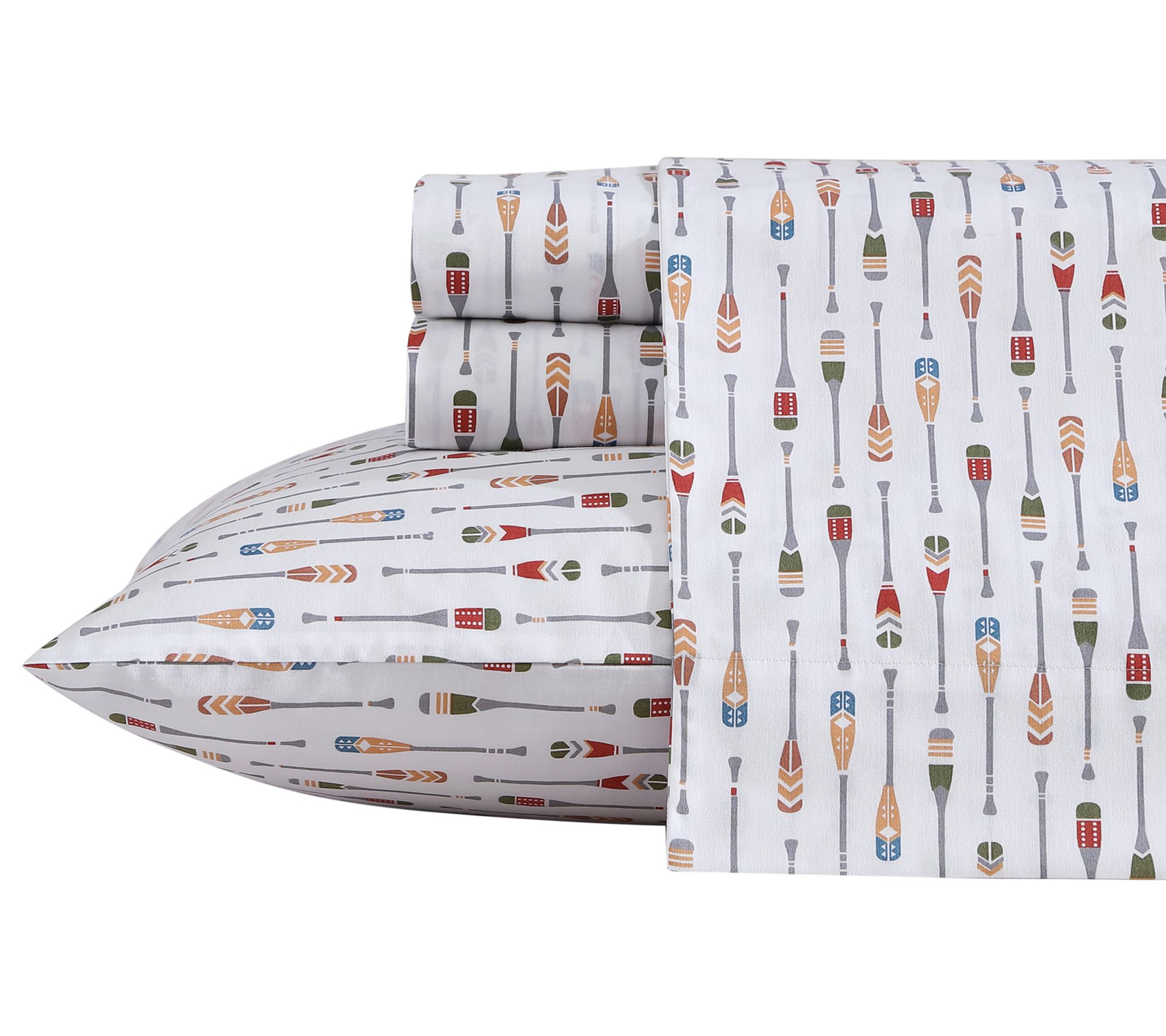 Eddie Bauer Canoe Lake Paddle King Sheet Set