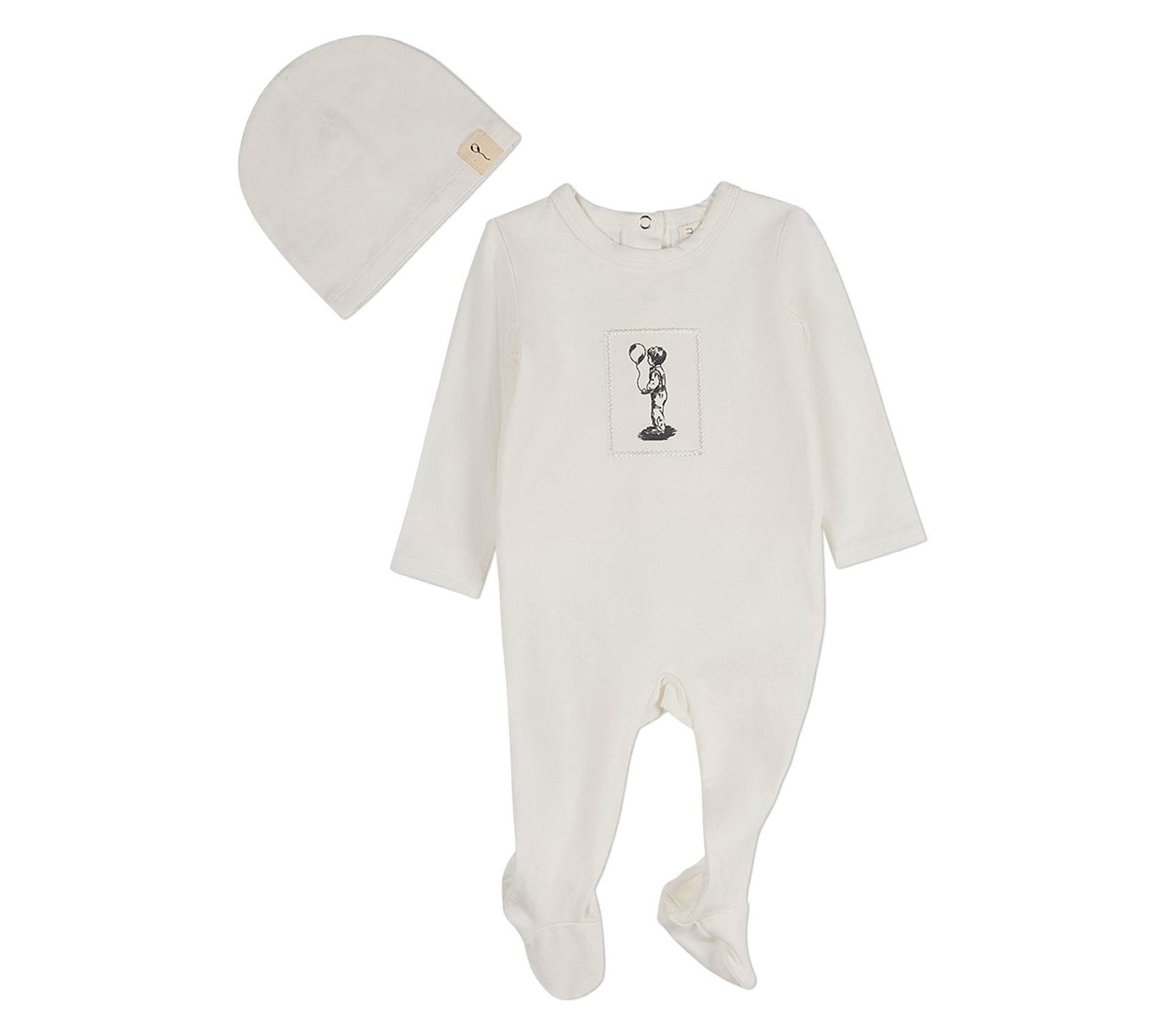 MiniMoi Baby The Little Boy & His Balloon Cotton Rich Footie