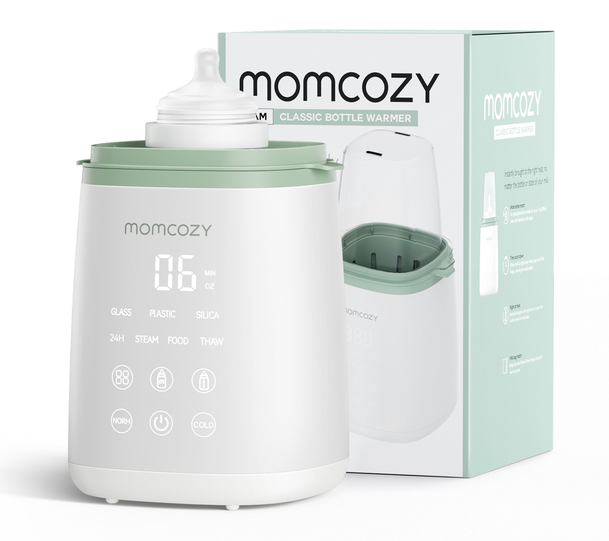 Momcozy 6-in-1 Fast Baby Bottle Warmer