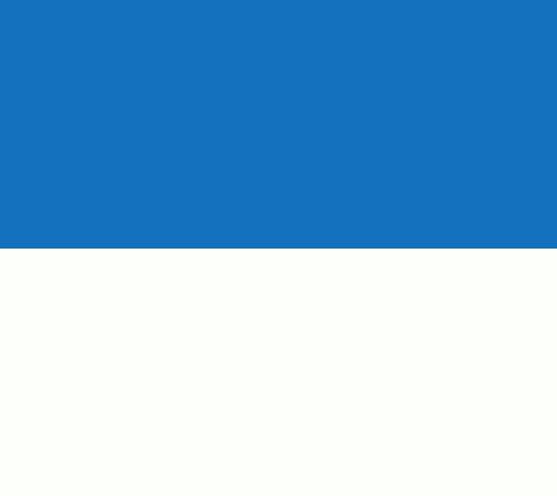 Blue/Cream
