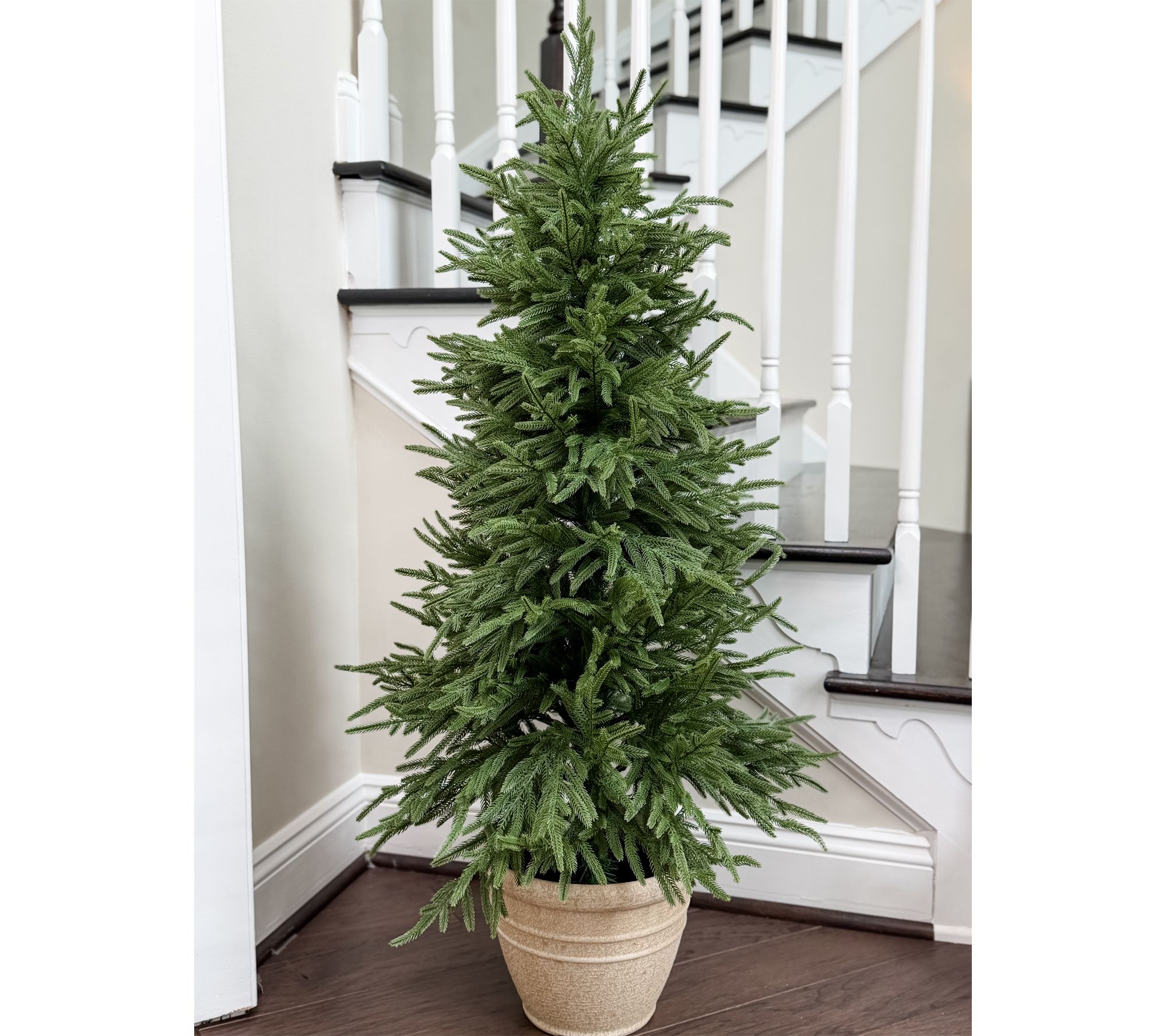 Simply Stunning Unlit 48" Austrailian Pine Slim Tree by Janine Graff