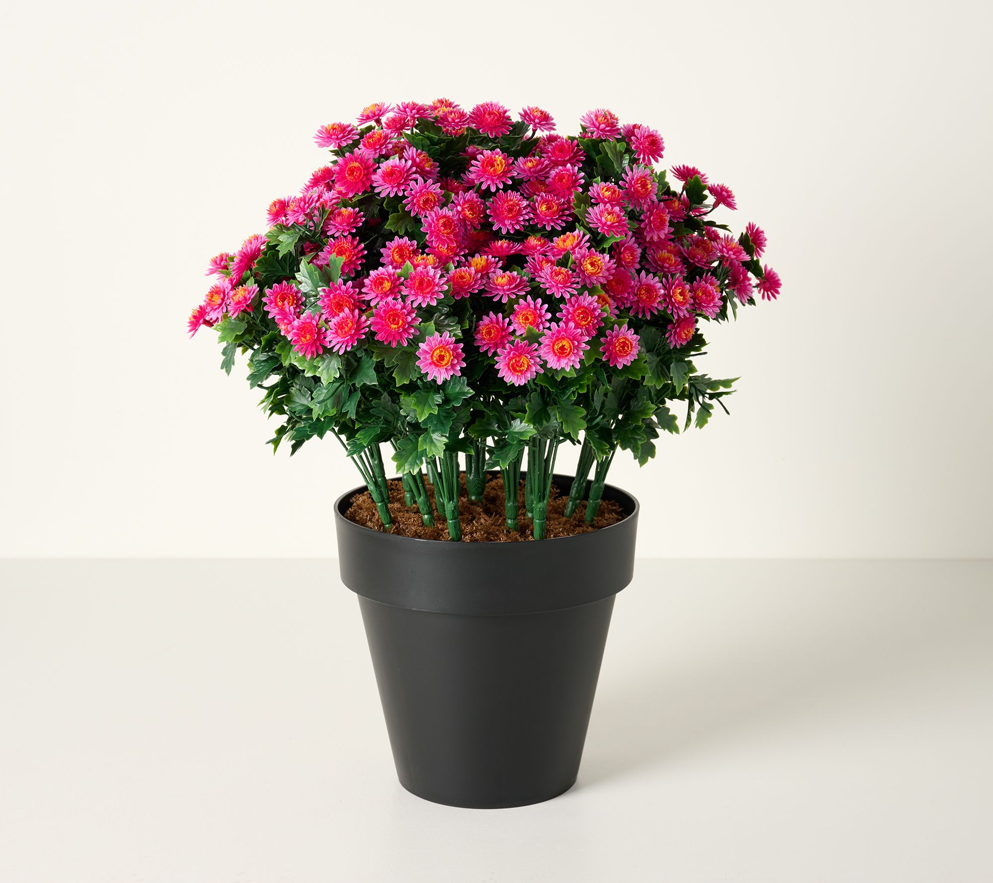 Wicker Park 19" Indoor/Outdoor Potted Faux Mums
