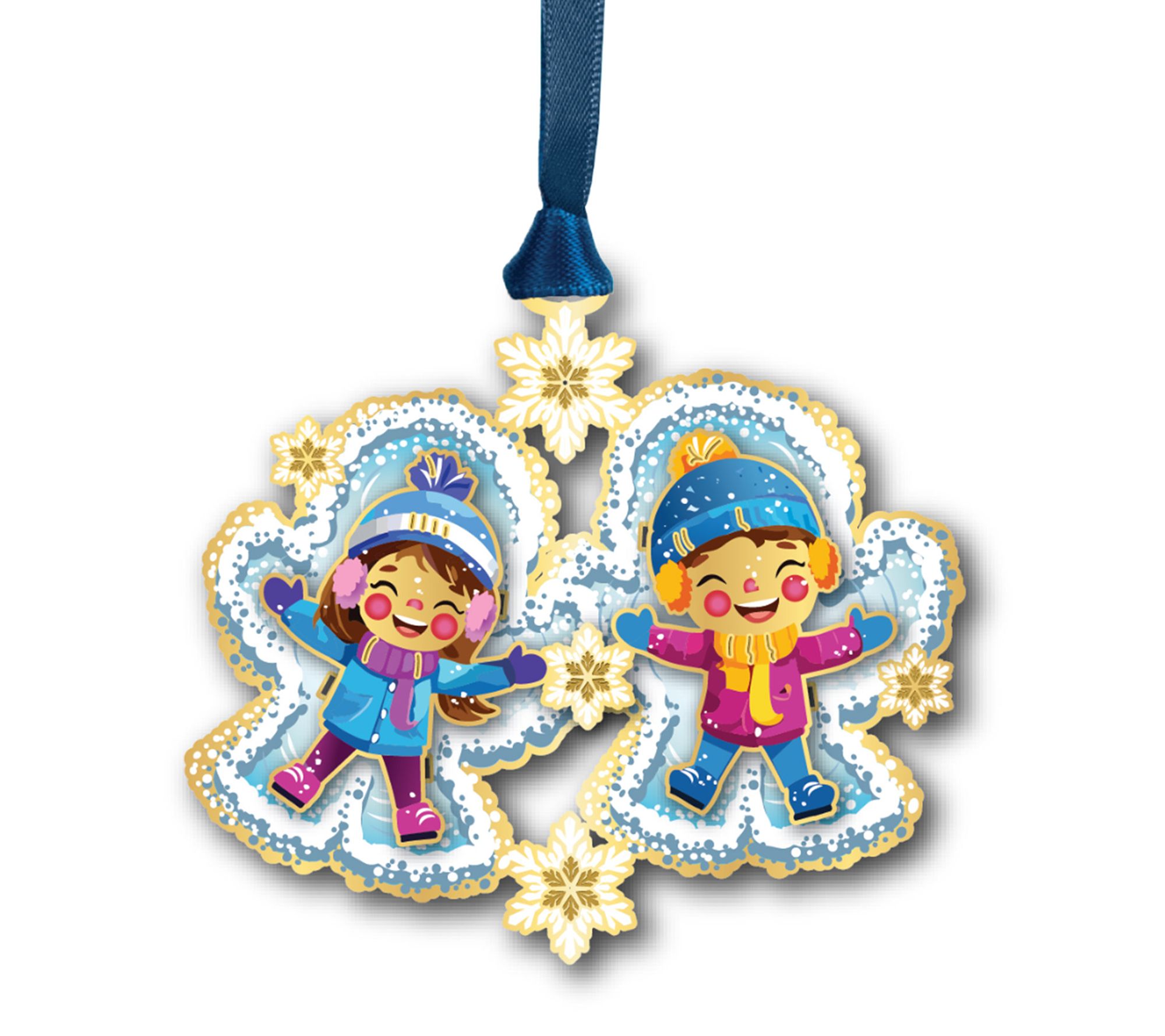 Beacon Designs Snow Angels Ornament