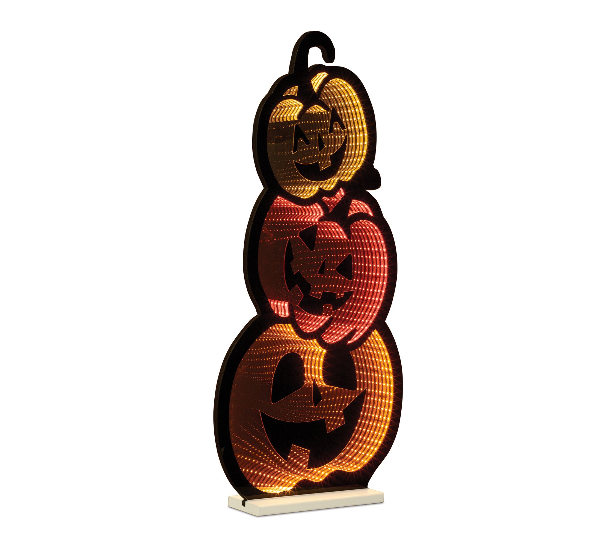 Melrose Triple Jack-o-Lantern Ekkolight 35.5"H