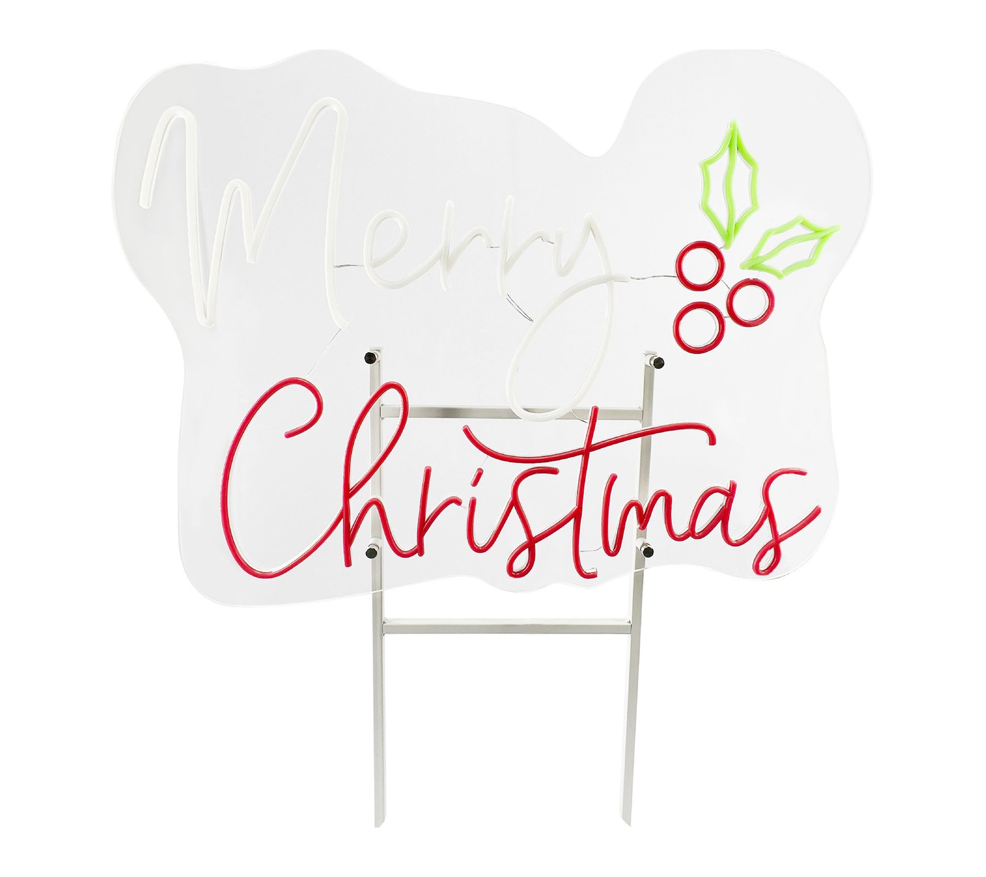 Fraser Hill Farm 3-ft. Neon Merry Christmas Sign