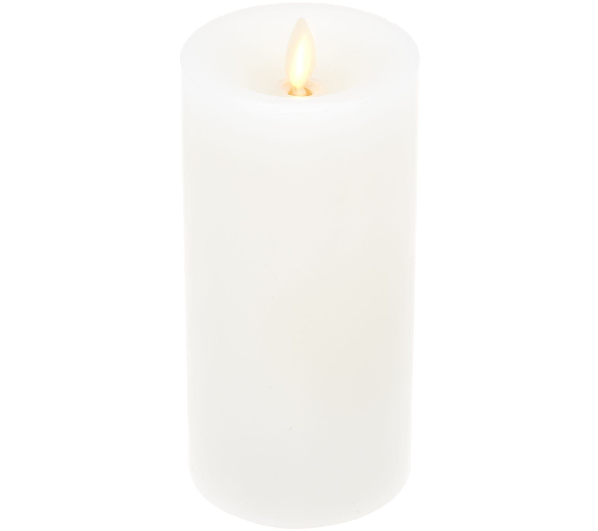 Martha Stewart 4" and 6" Flameless Wax Candle Pillars Set