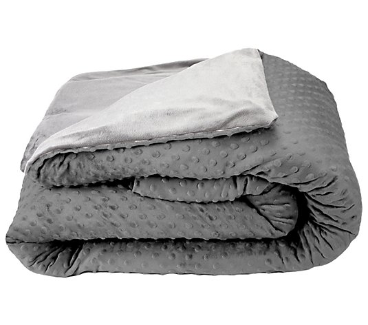 Blue Ridge 48" x 72" 20-lb Weighted Blanket w/ Removable Cover