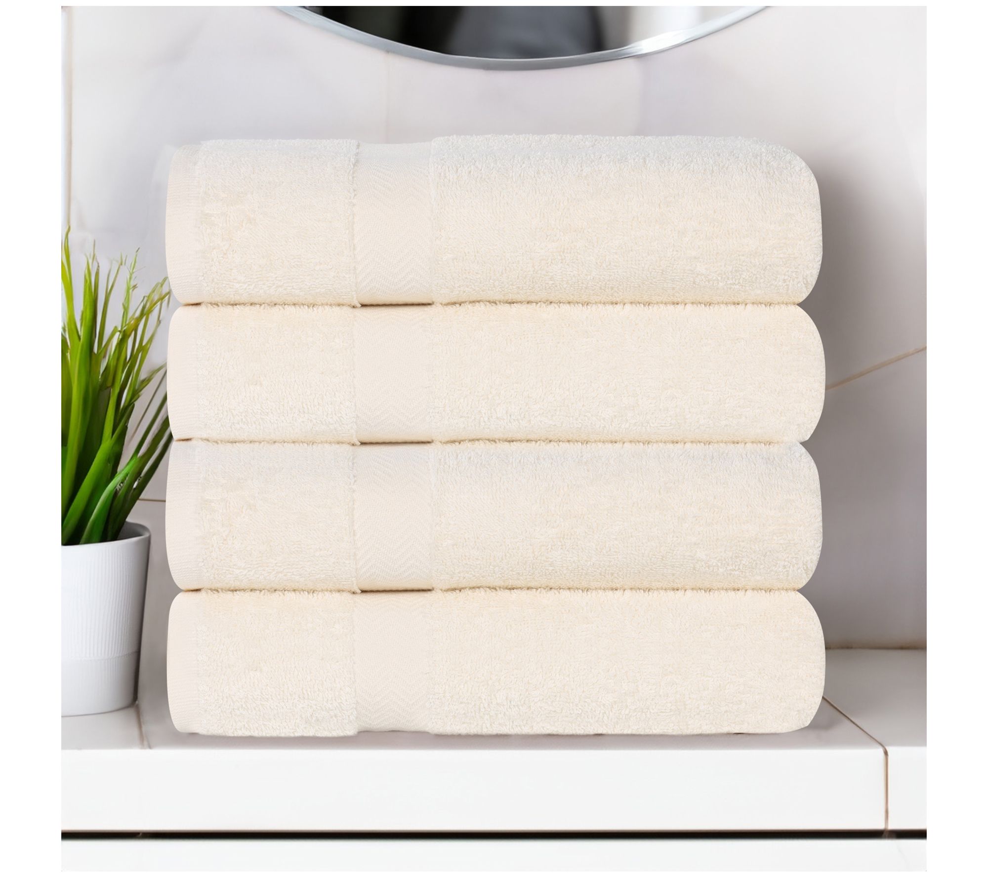 Superior Ultrasoft Cotton 4Piece Bath Towel Set