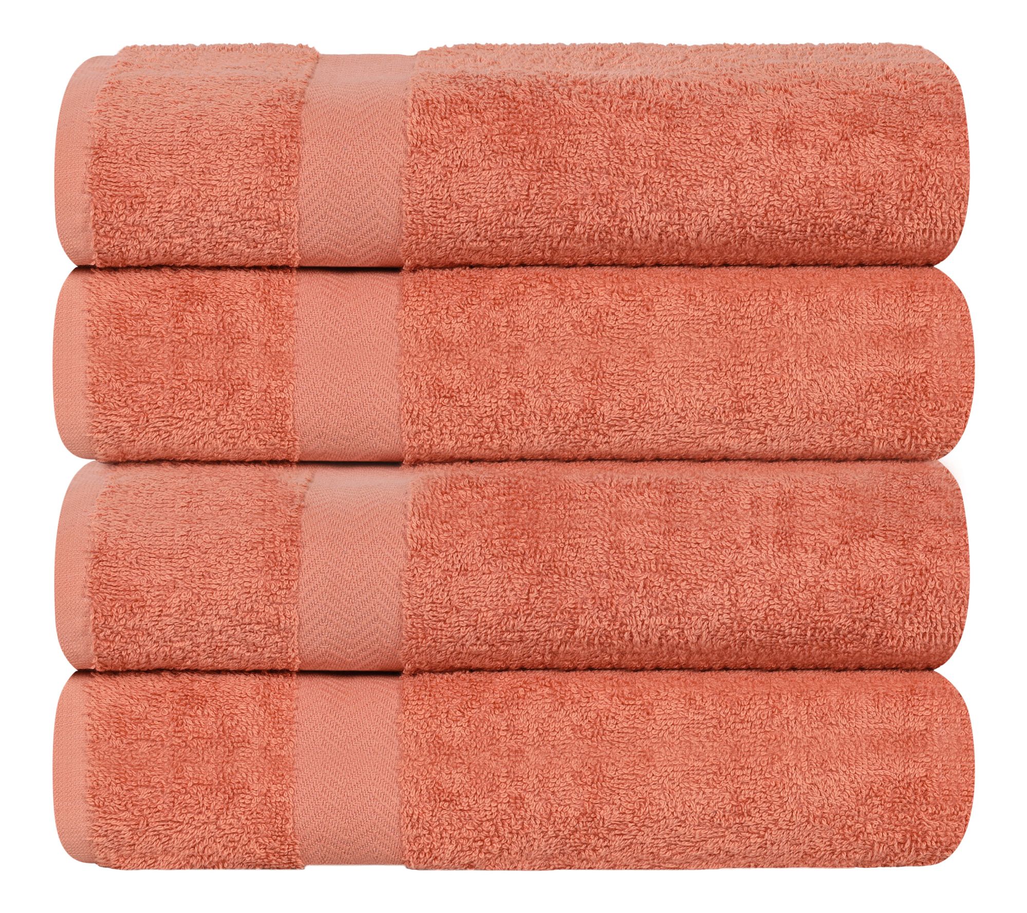 Superior Ultra-soft Cotton 4-Piece Bath Towel Set
