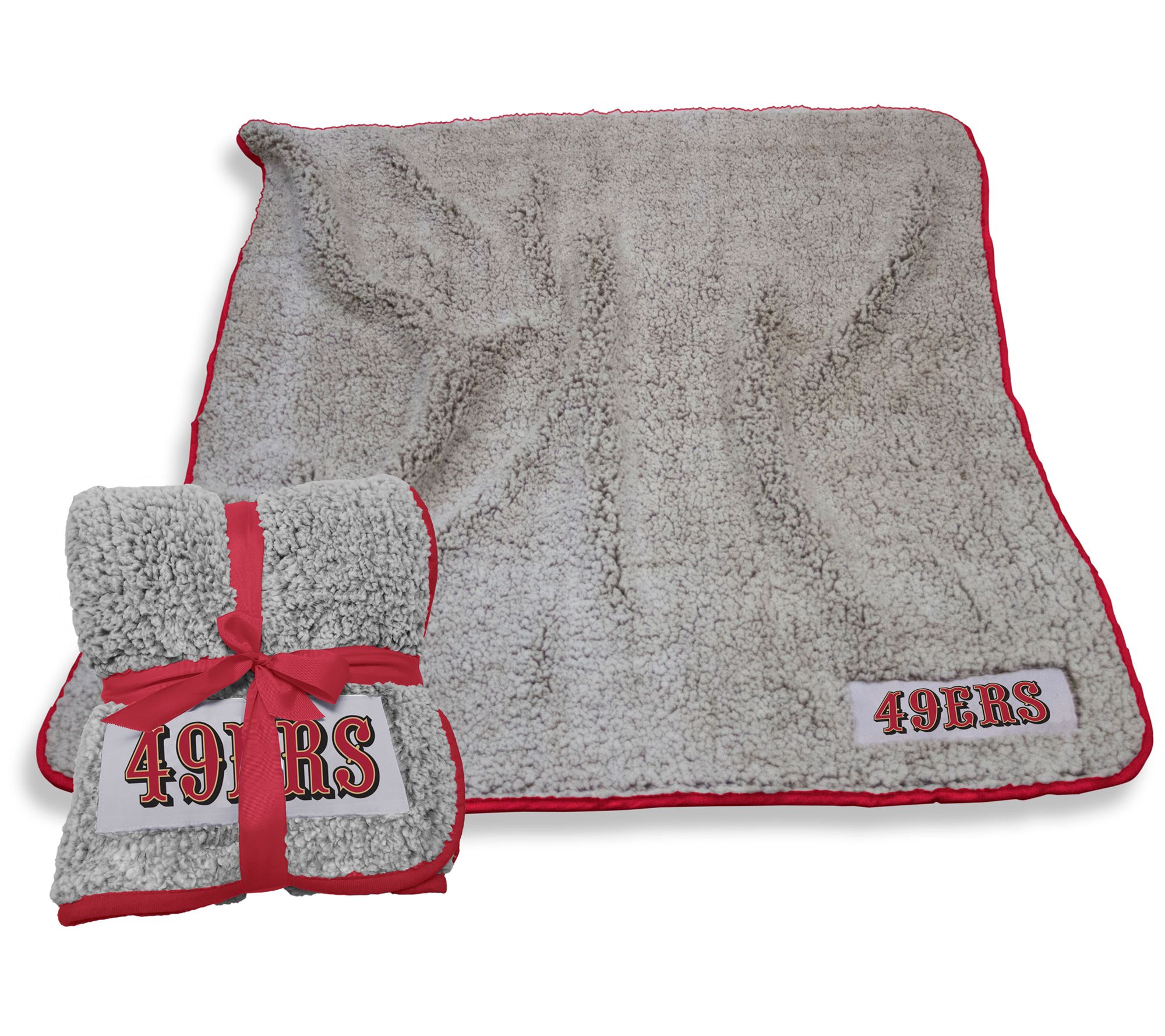 Logo Brands NFL Frosty Fleece Throw Blanket
