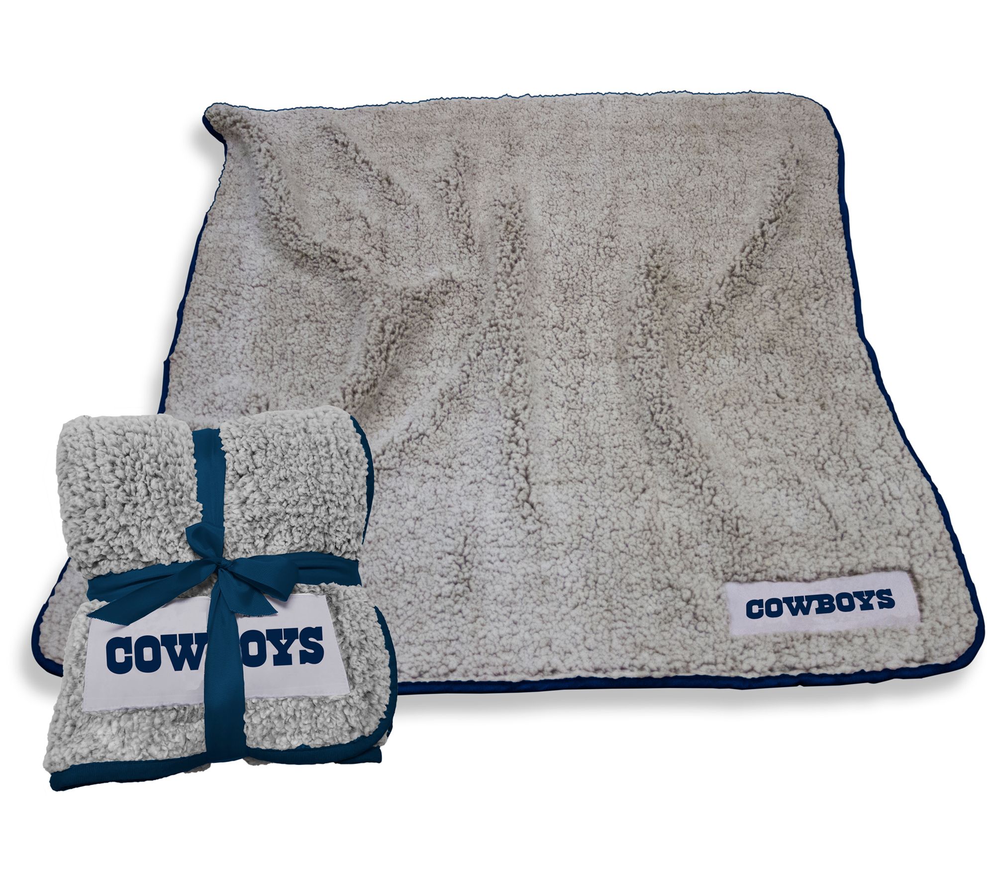 Logo Brands NFL Frosty Fleece Throw Blanket