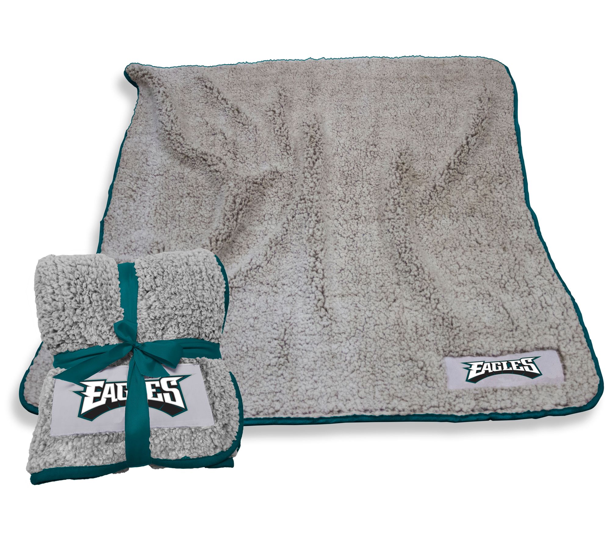 Logo Brands NFL Frosty Fleece Throw Blanket