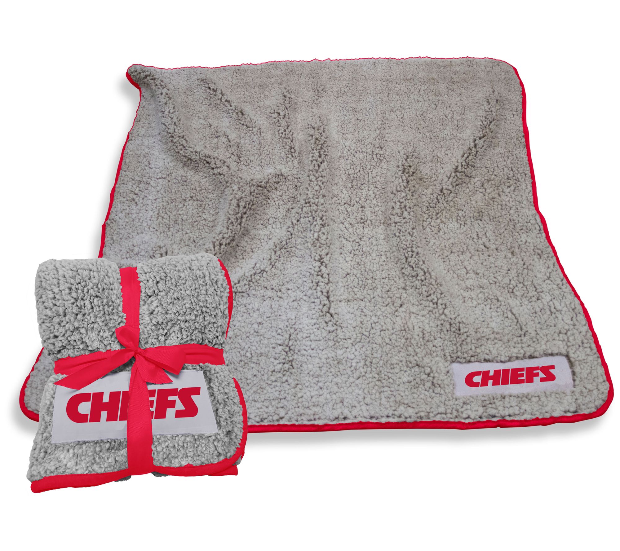 Logo Brands NFL Frosty Fleece Throw Blanket