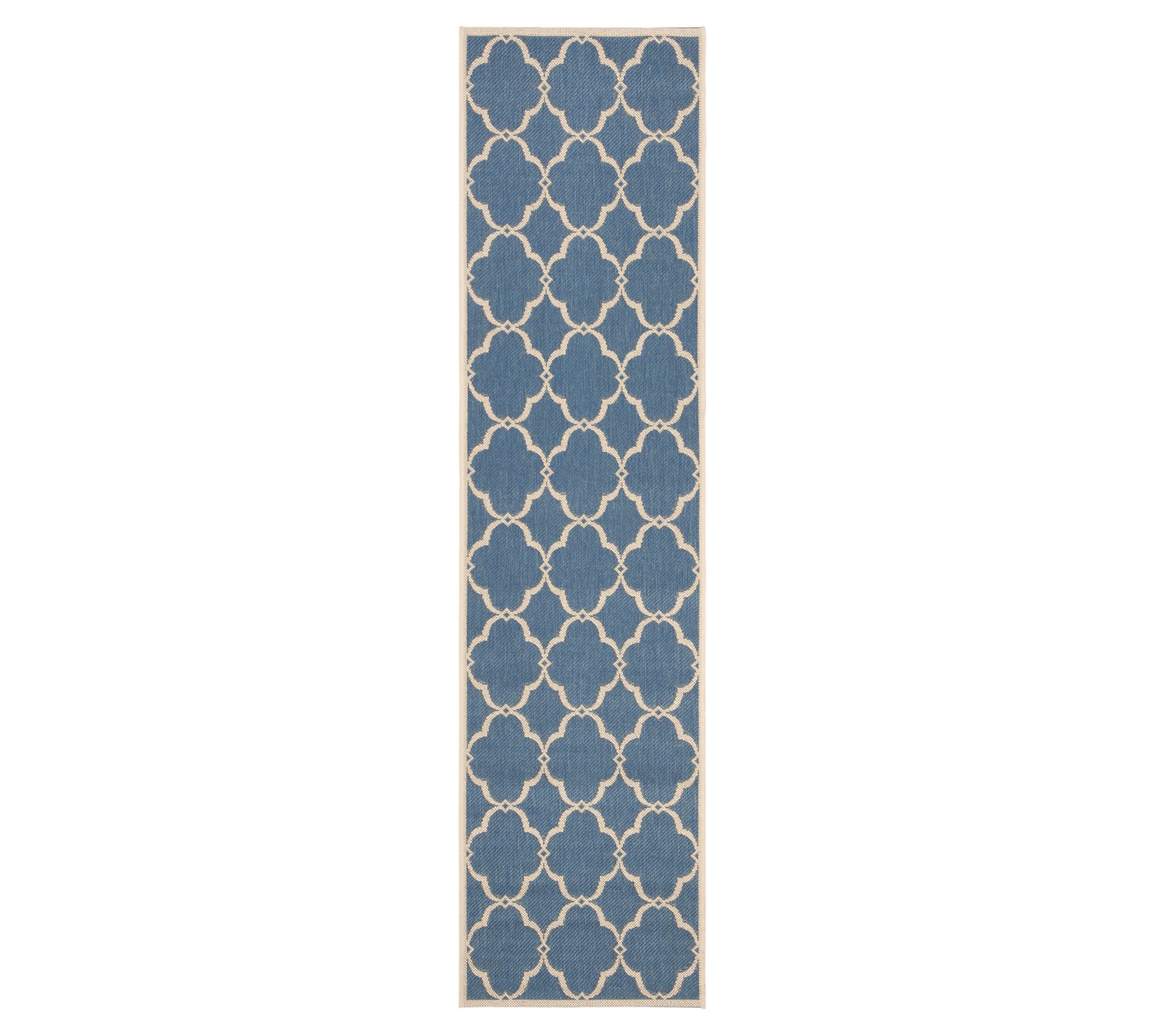 Beach House 125 Collection 2'2" x 8' Outdoor Rug by Valerie