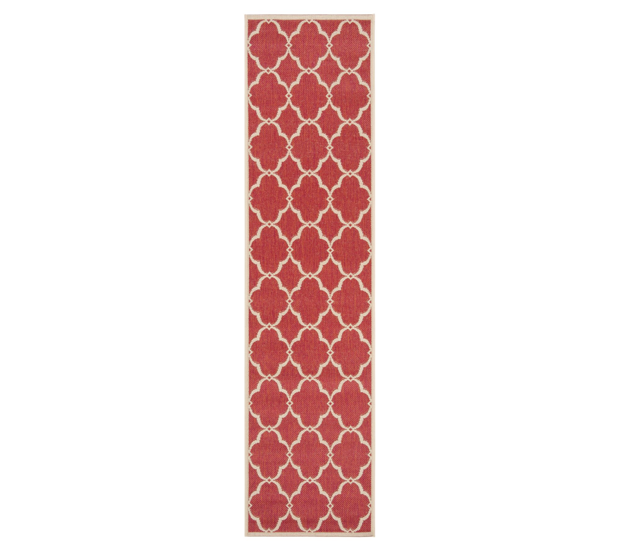 Beach House 125 Collection 2'2" x 8' Outdoor Rug by Valerie