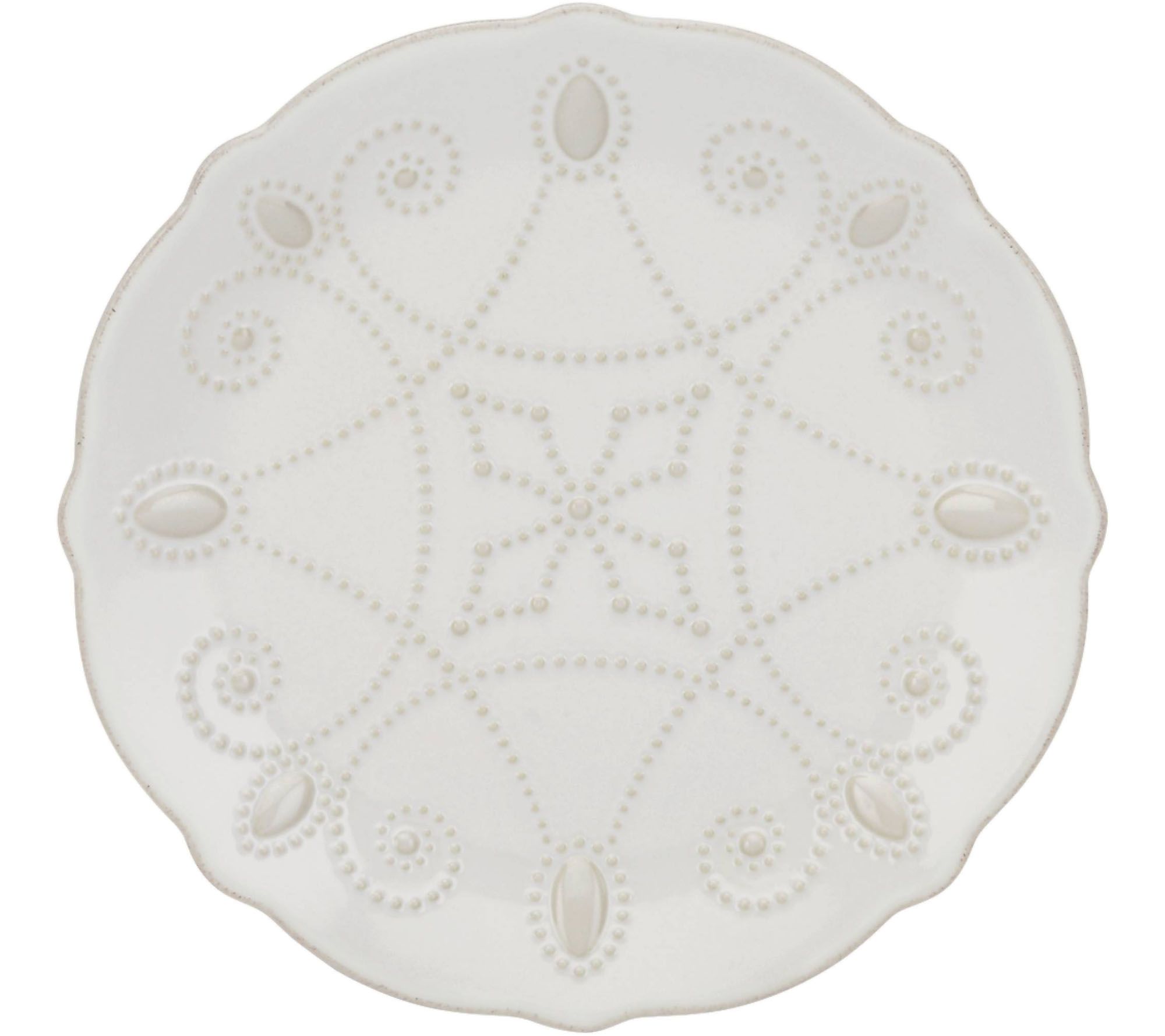 Lenox French Perle Set of 4 Assorted Plates - White - QVC.com