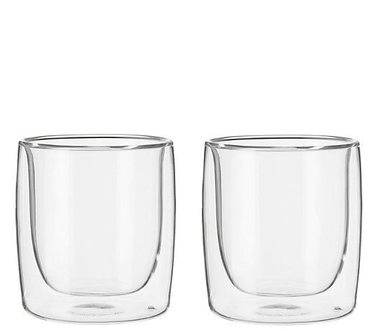 ZWILLING Sorrento 9-oz Double-Wall Tumbler Glass Set of 2
