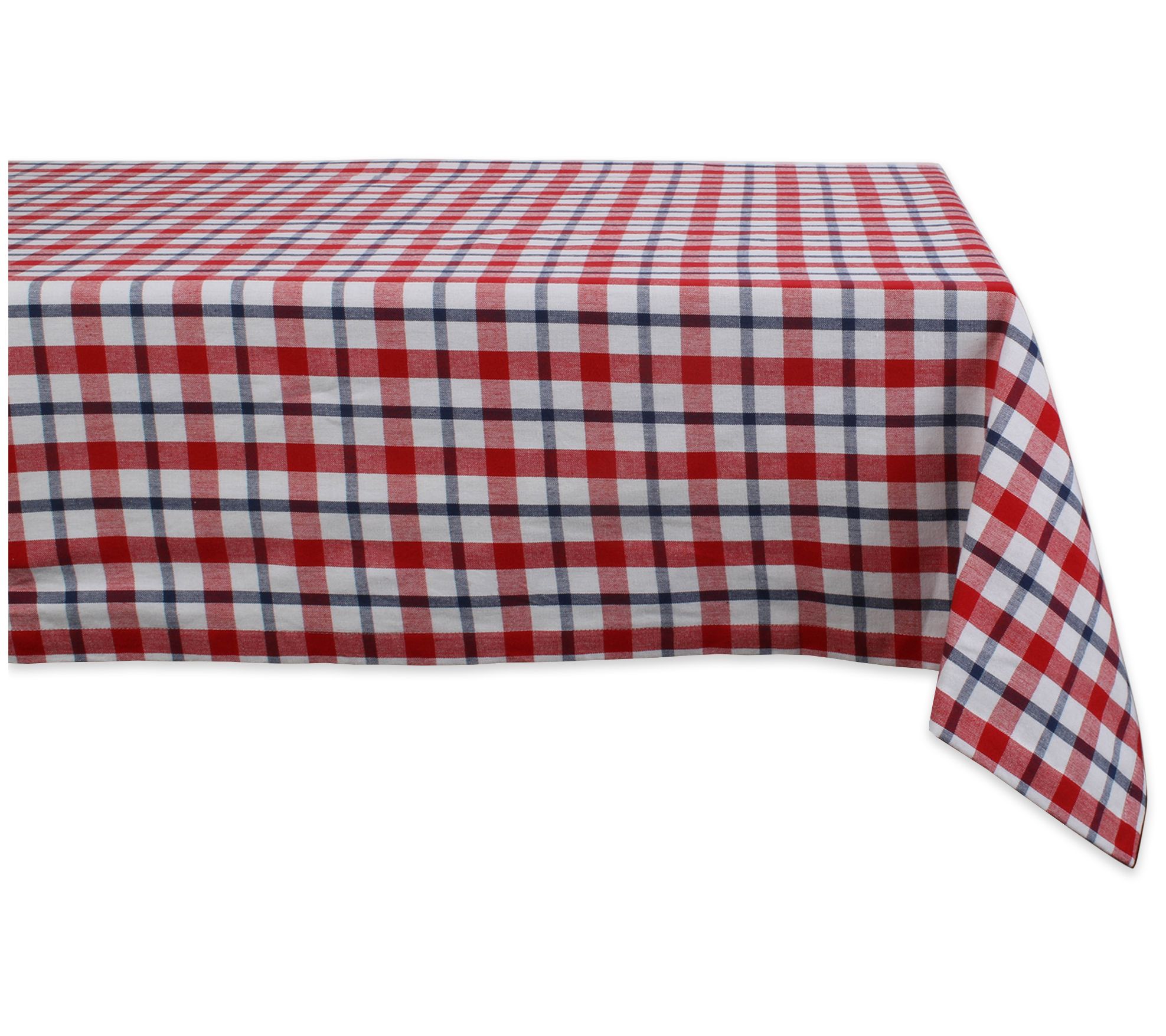 Design Imports American Plaid Tablecloth 60" x84"