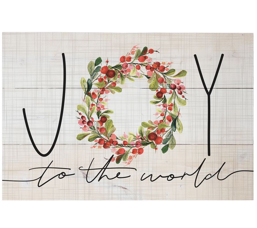 Joy to the World Rustic Pallet by Sincere Surroundings