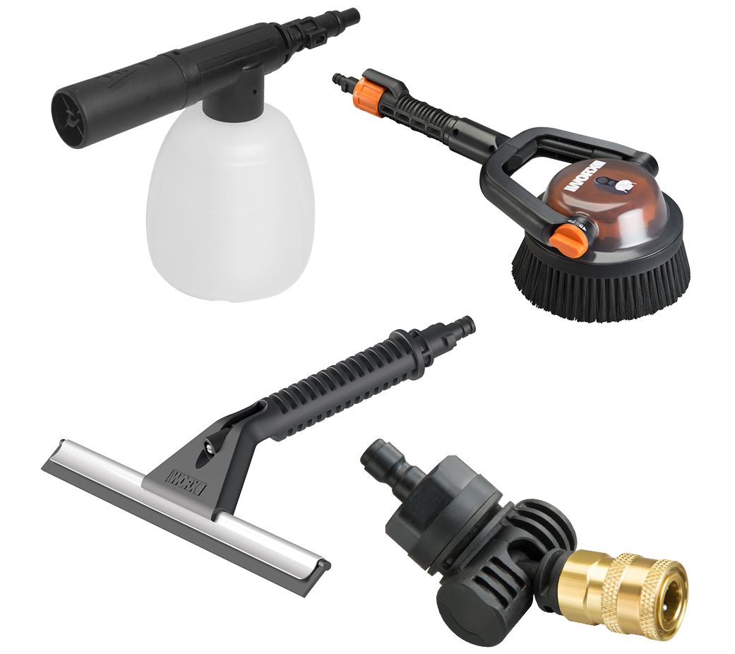 Worx Hydroshot Deluxe Cleaning Kit QVC